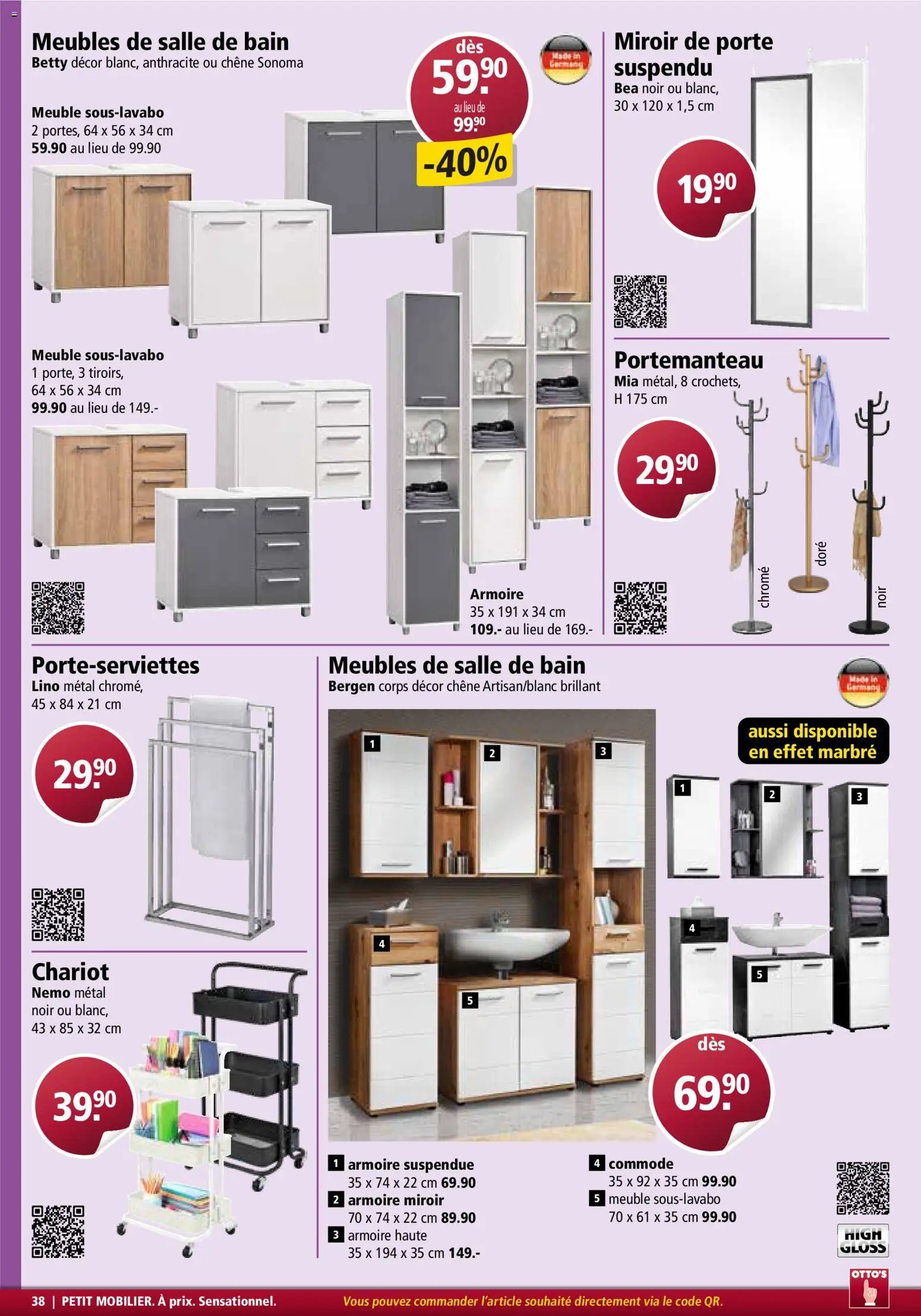 Otto's aktionen Meubles (2026-03-01 - 2026-04-30)