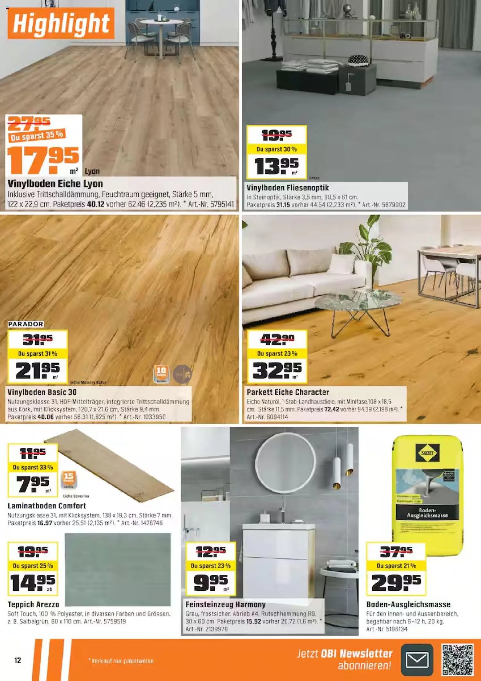 OBI aktionen (2026-03-01 - 2026-03-18)