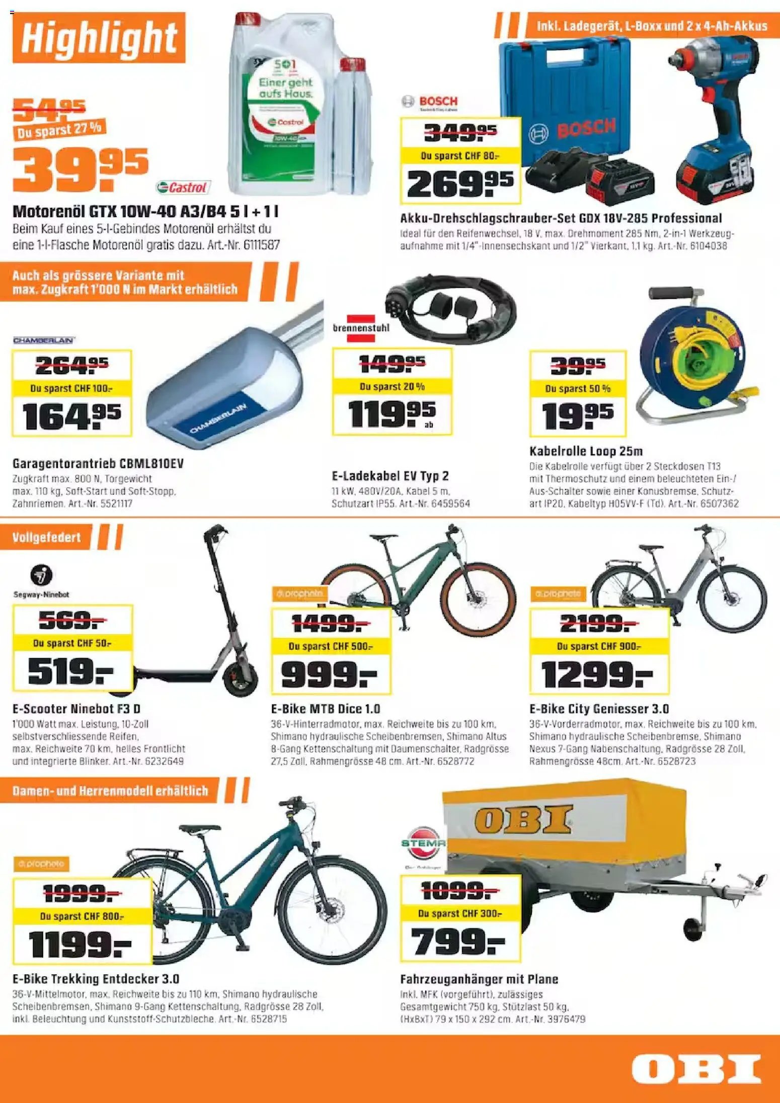 OBI aktionen (2026-03-01 - 2026-03-18)