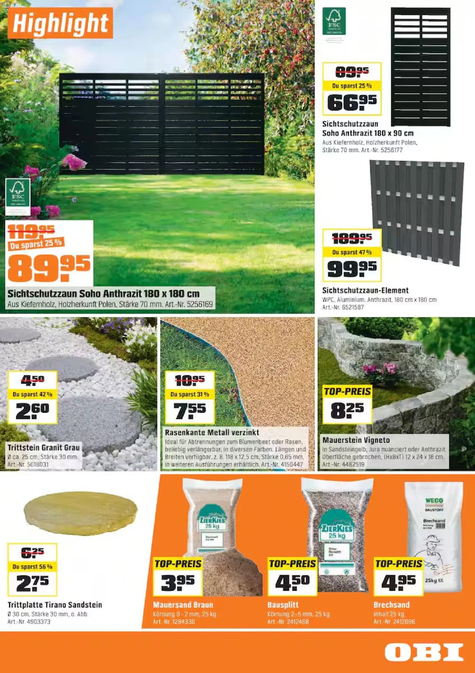 OBI aktionen (2026-03-01 - 2026-03-18)