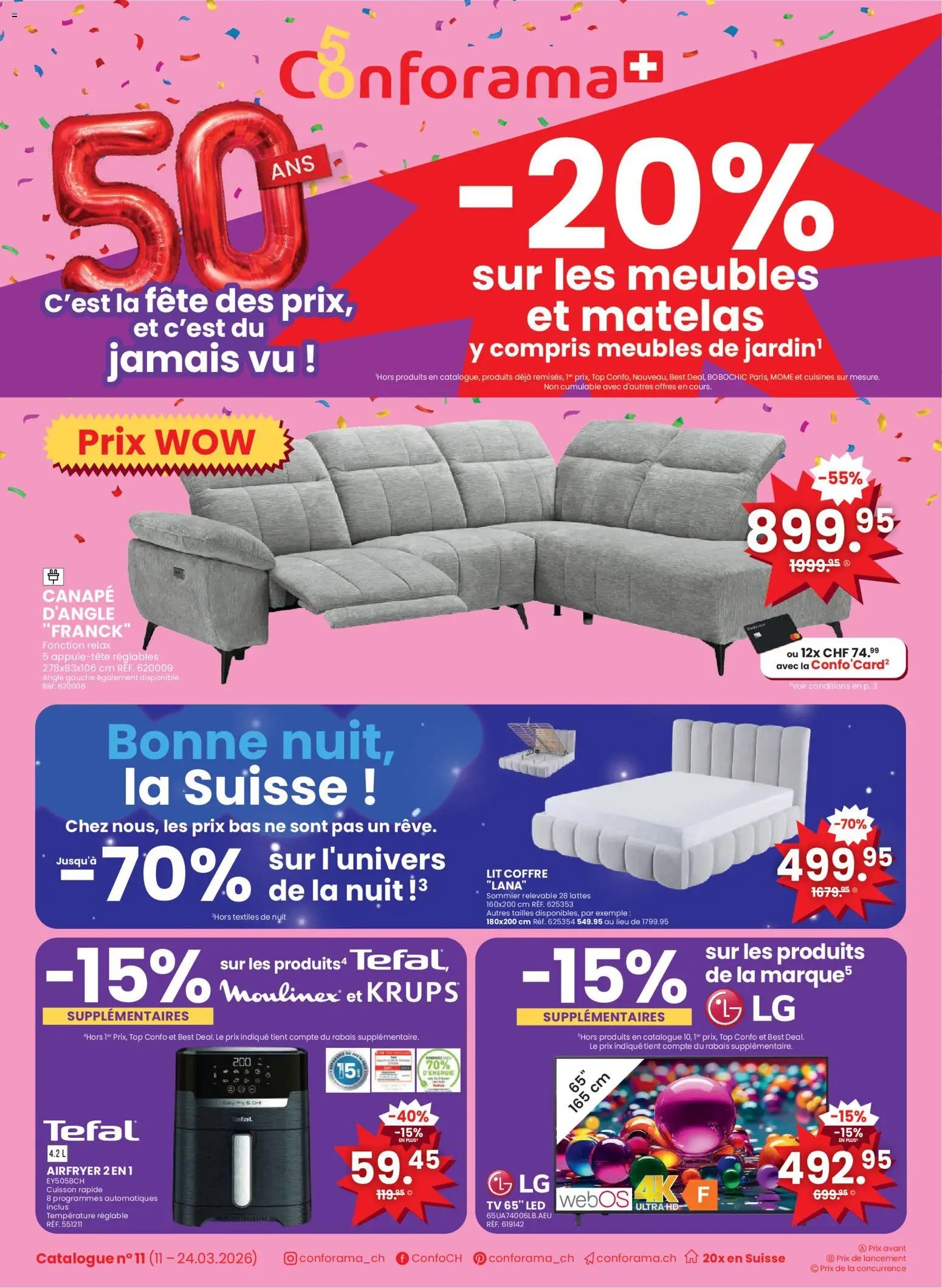 Conforama aktionen FR (2026-03-11 - 2026-03-24)