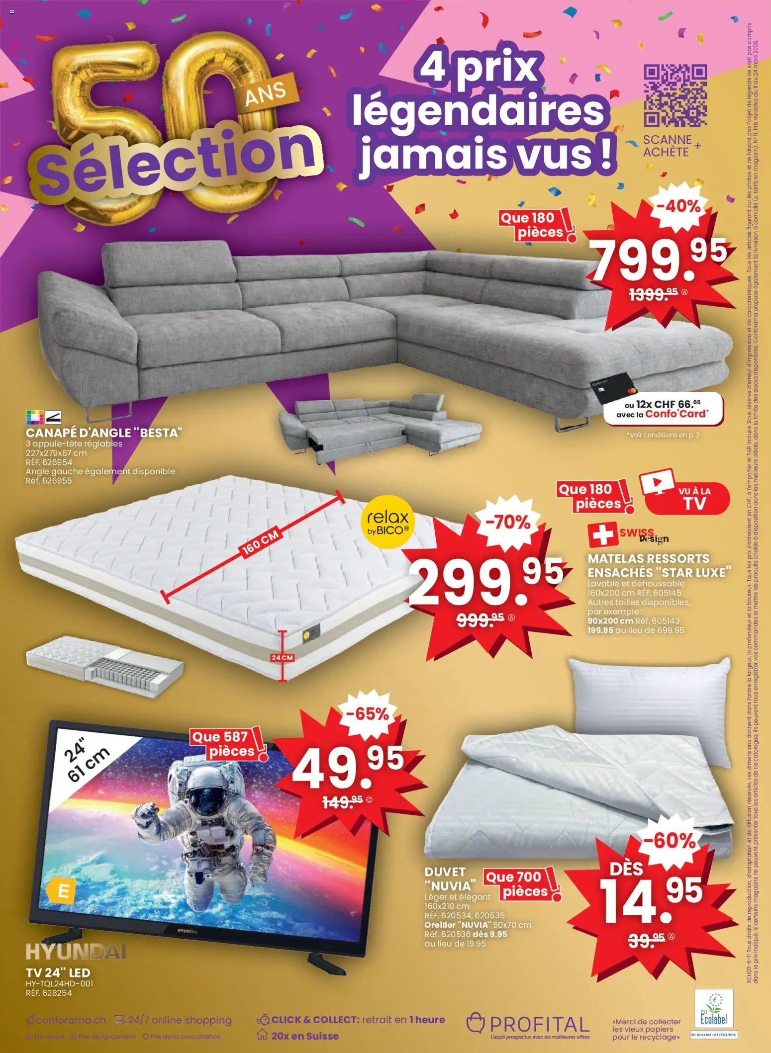 Conforama aktionen FR (2026-03-11 - 2026-03-24)