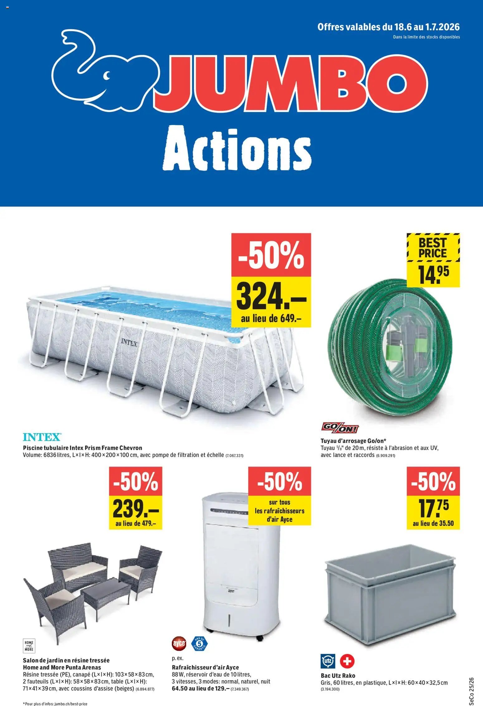 Jumbo aktionen FR