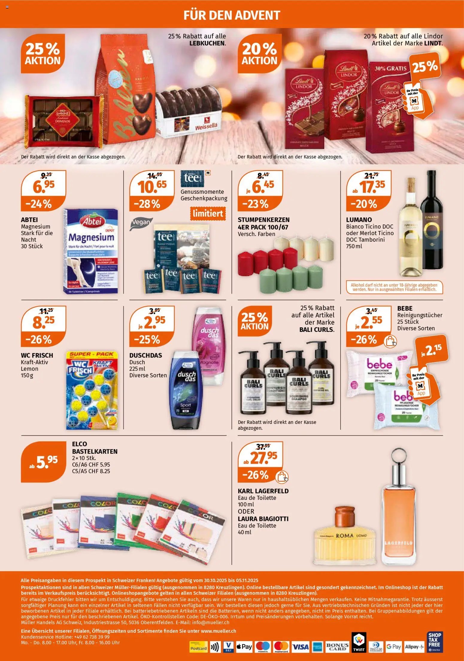Müller Aktionen (2025-10-30 - 2025-11-05)
