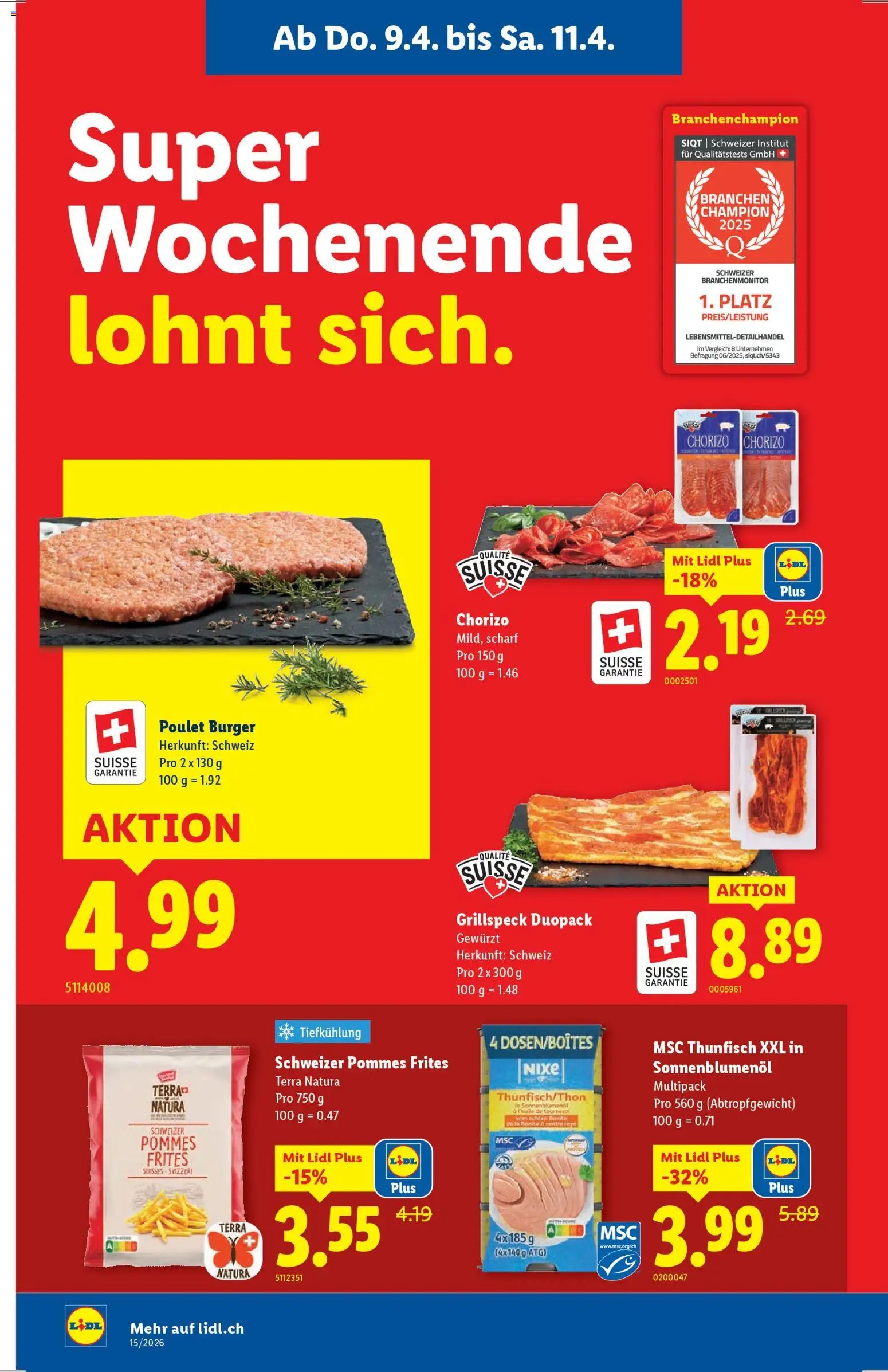 Lidl aktionen (2026-04-09 - 2026-04-15) | 2