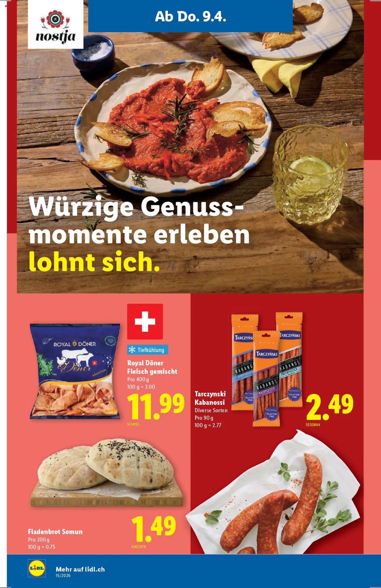 Lidl aktionen (2026-04-09 - 2026-04-15) | 12