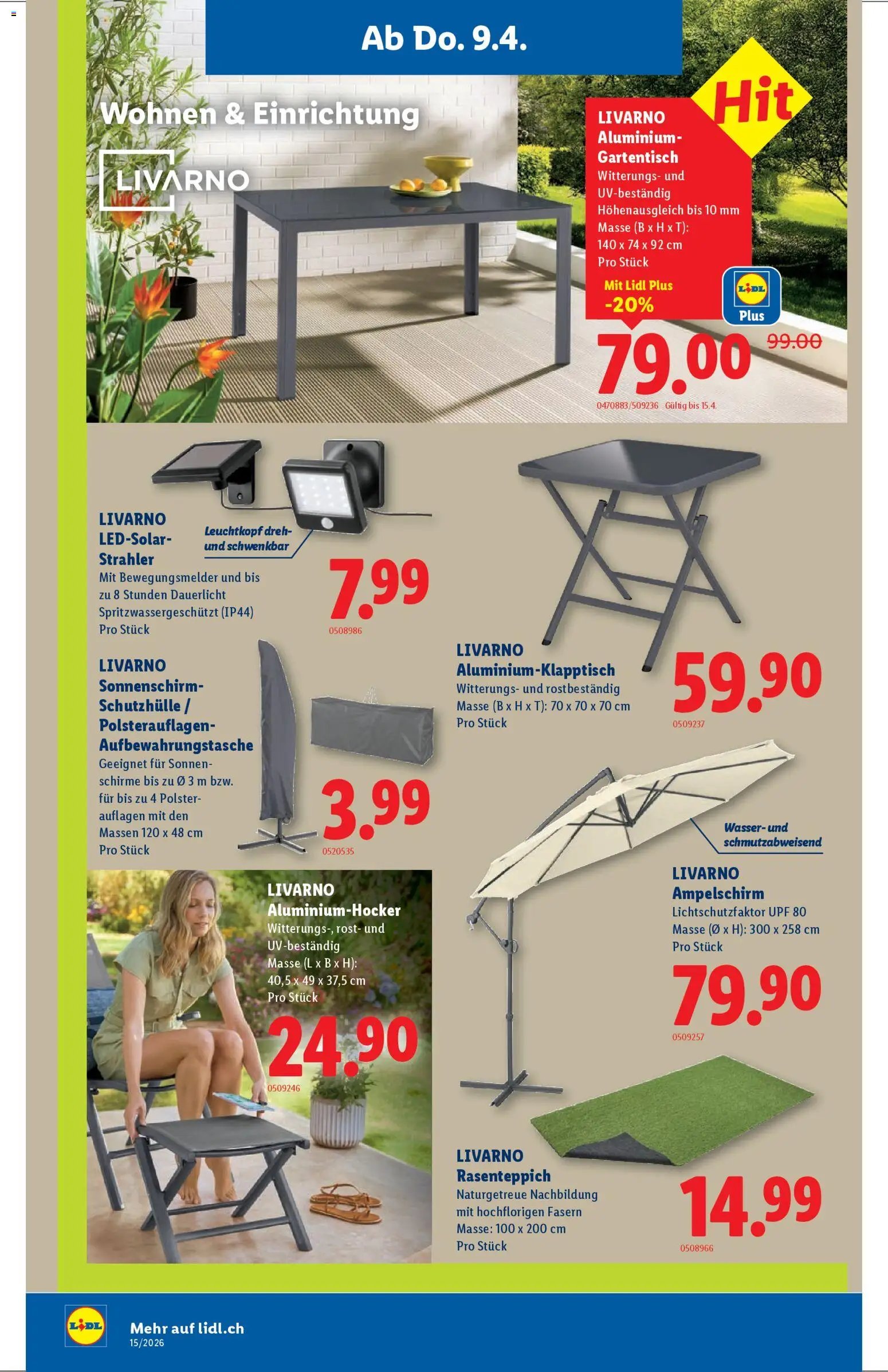 Lidl aktionen (2026-04-09 - 2026-04-15) | 20