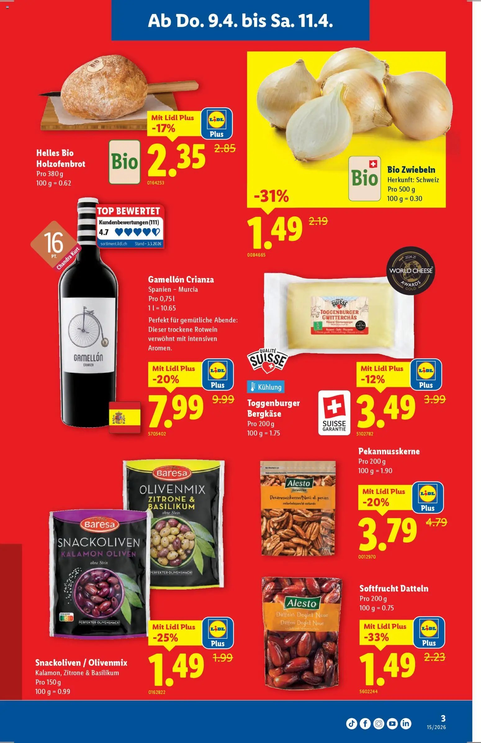 Lidl aktionen (2026-04-09 - 2026-04-15) | 3