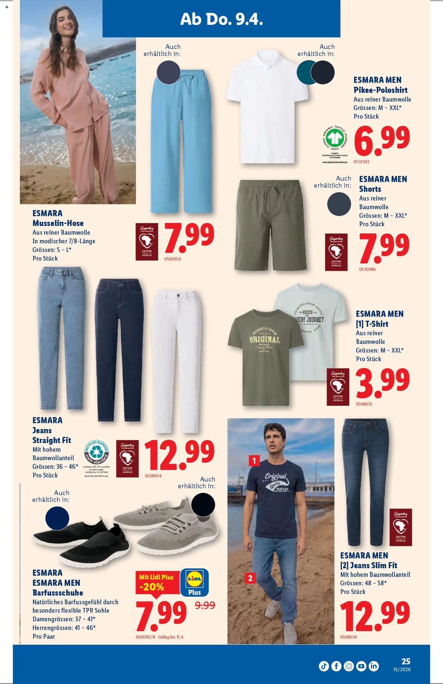 Lidl aktionen (2026-04-09 - 2026-04-15) | 25