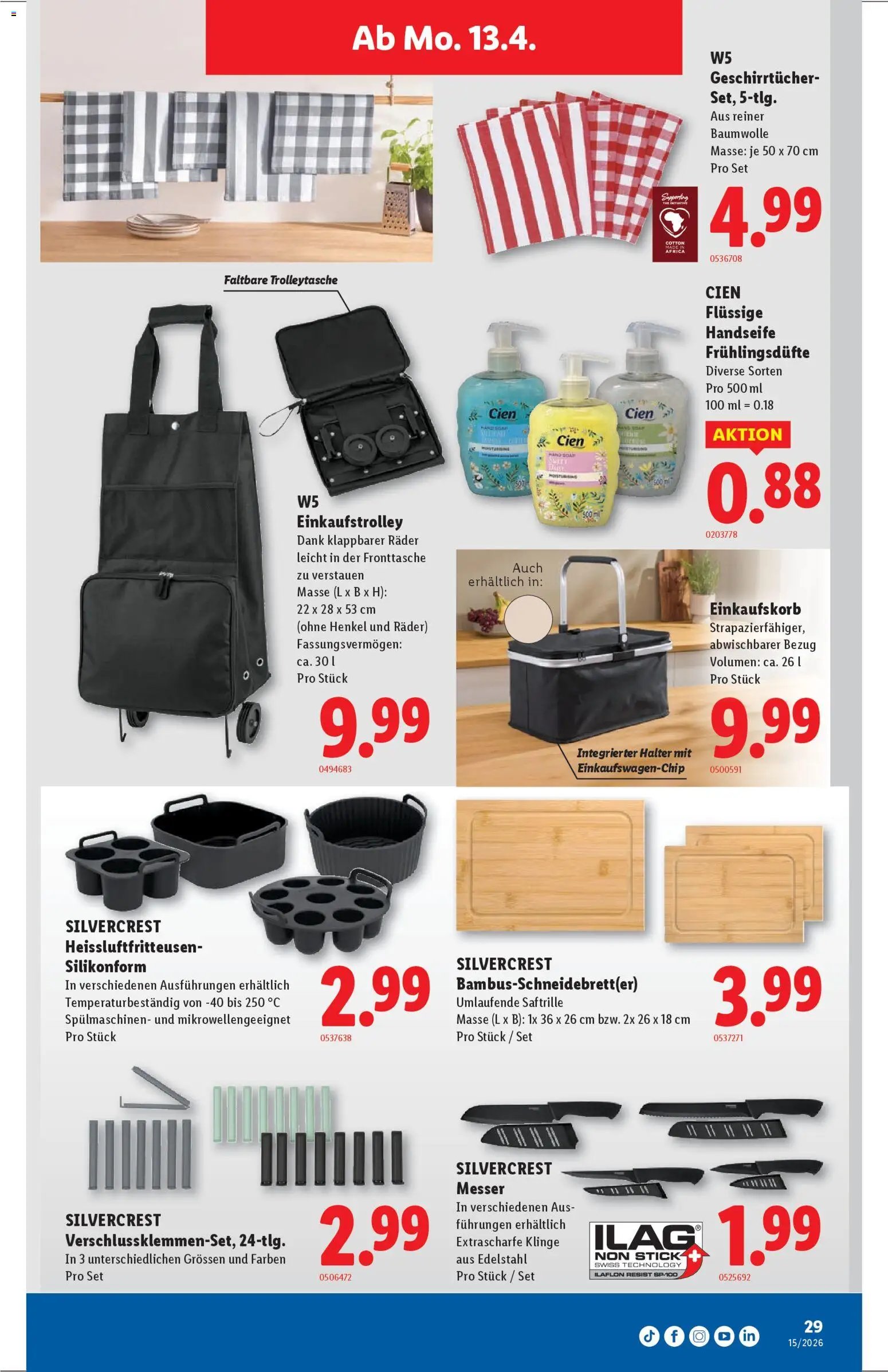 Lidl aktionen (2026-04-09 - 2026-04-15) | 29