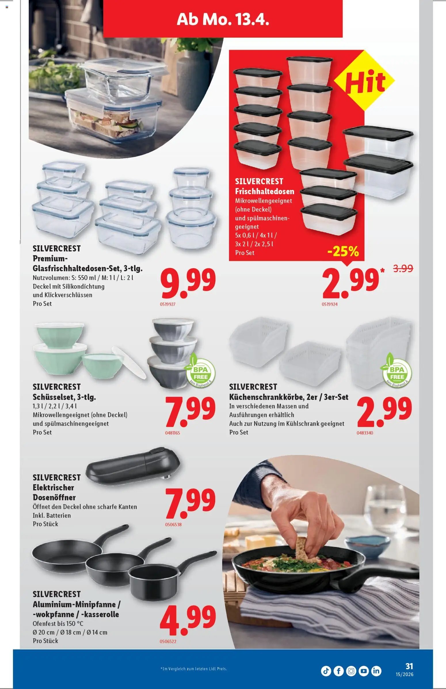 Lidl aktionen (2026-04-09 - 2026-04-15) | 31