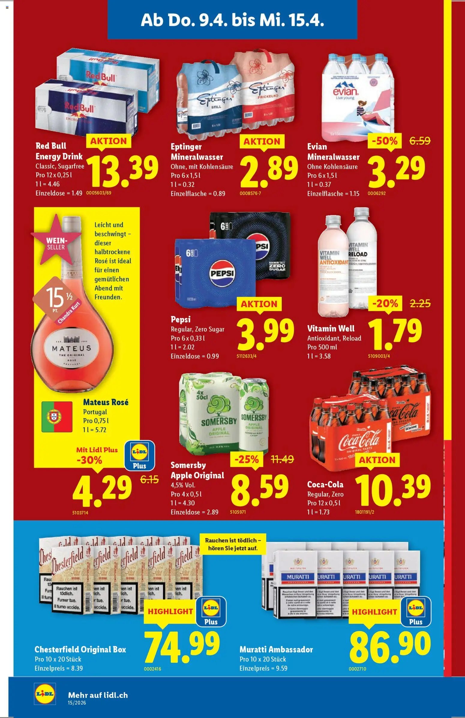 Lidl aktionen (2026-04-09 - 2026-04-15) | 10
