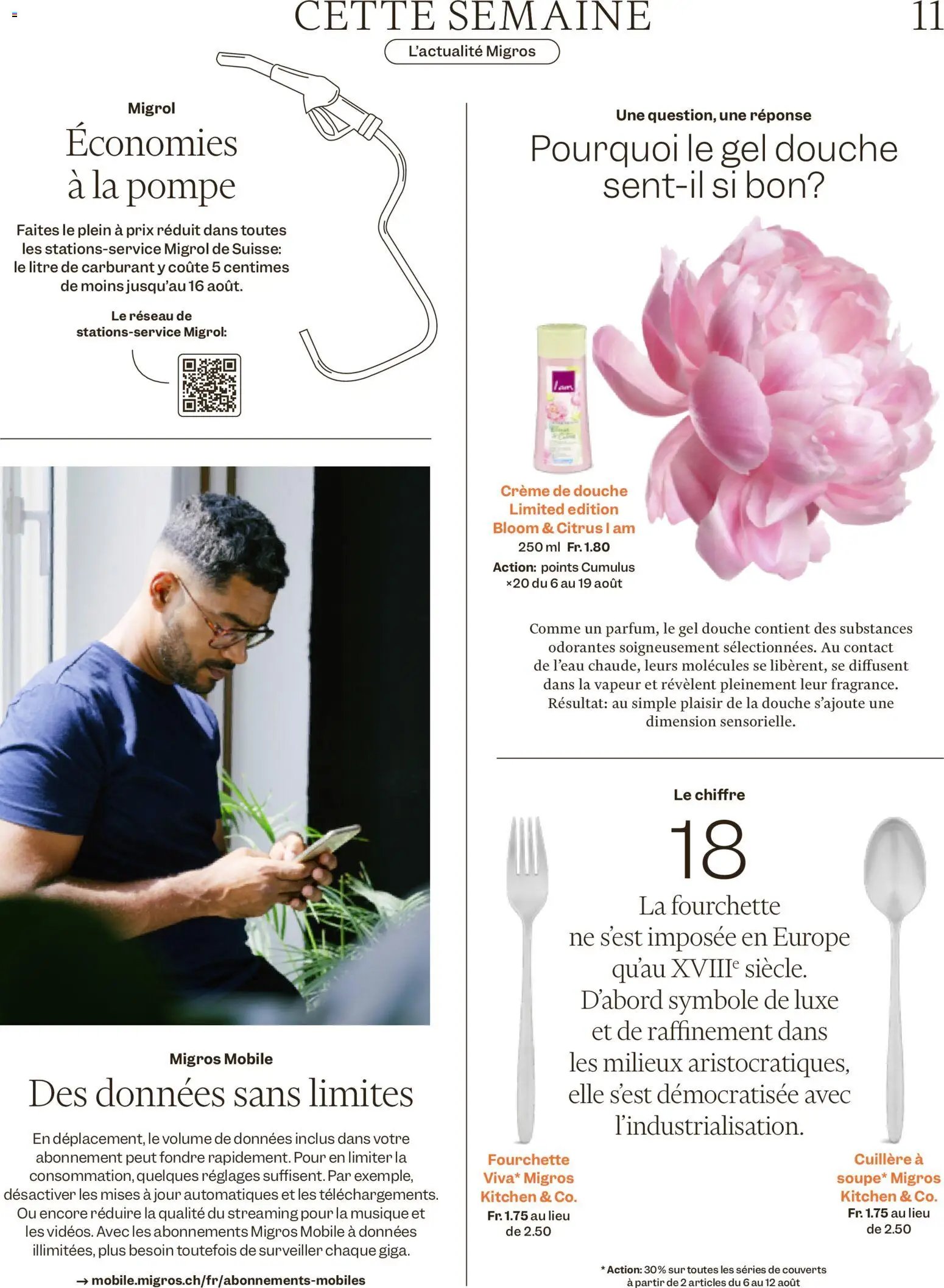 Migros aktionen Magazine FR