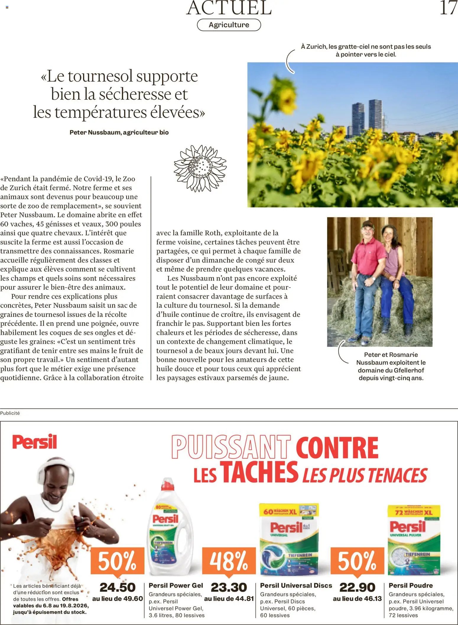Migros aktionen Magazine FR