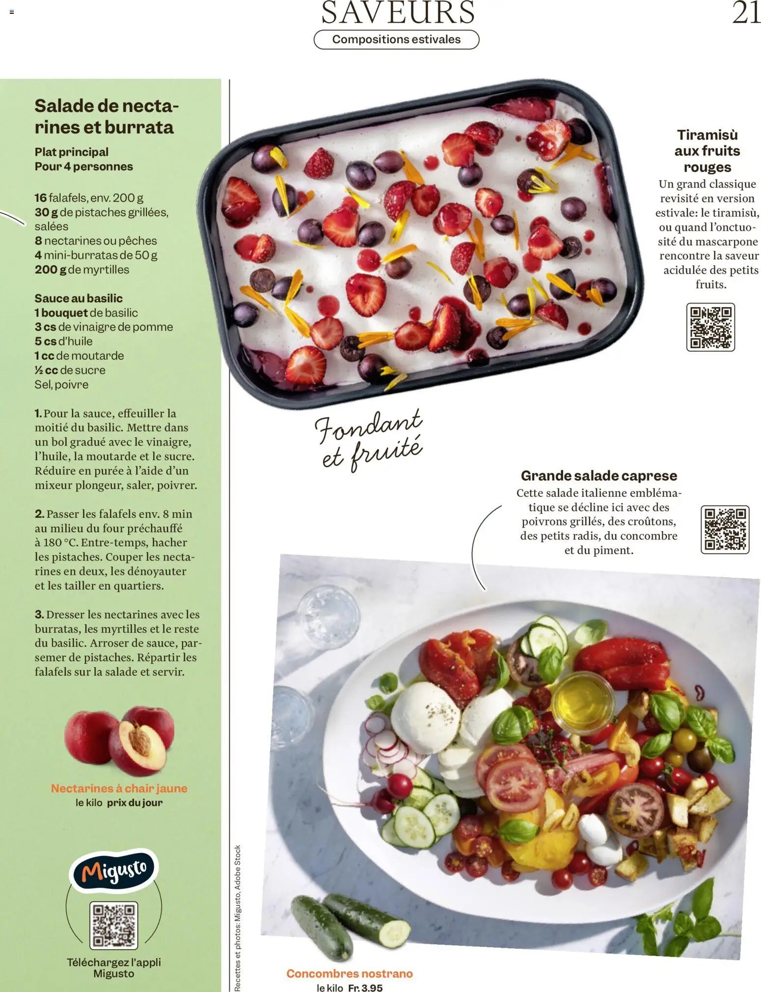 Migros aktionen Magazine FR