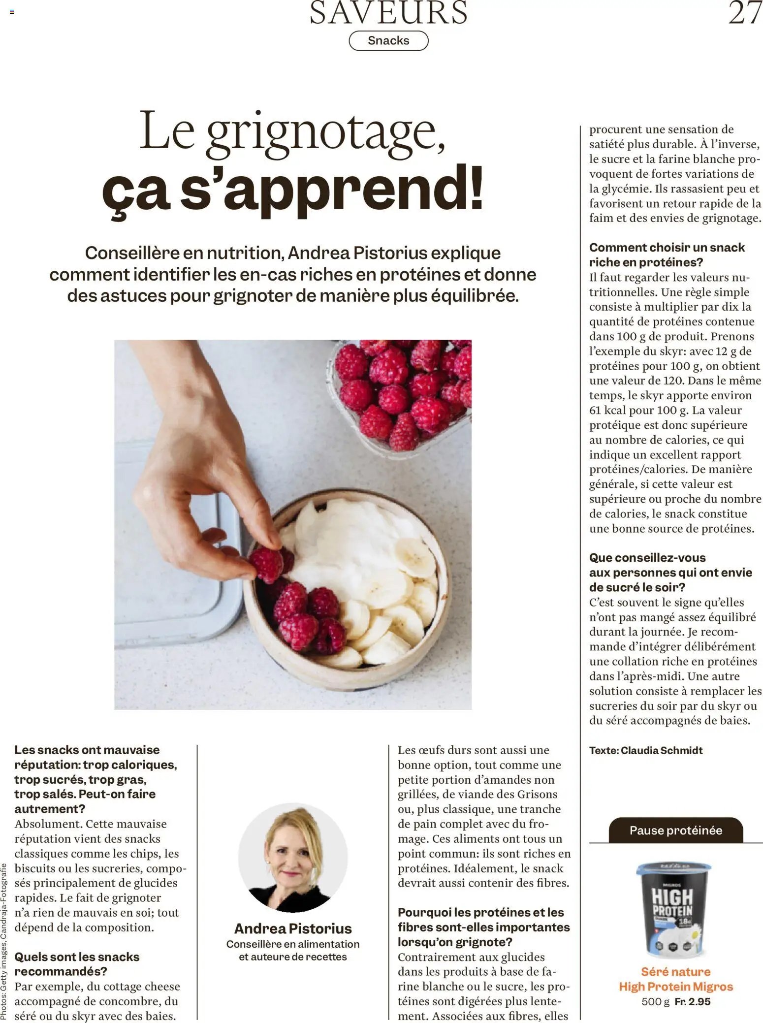 Migros aktionen Magazine FR