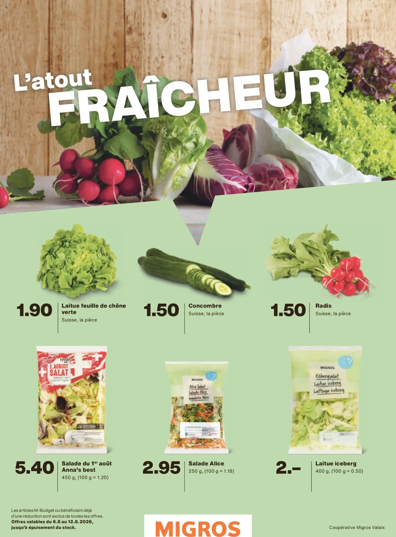Migros aktionen Magazine FR