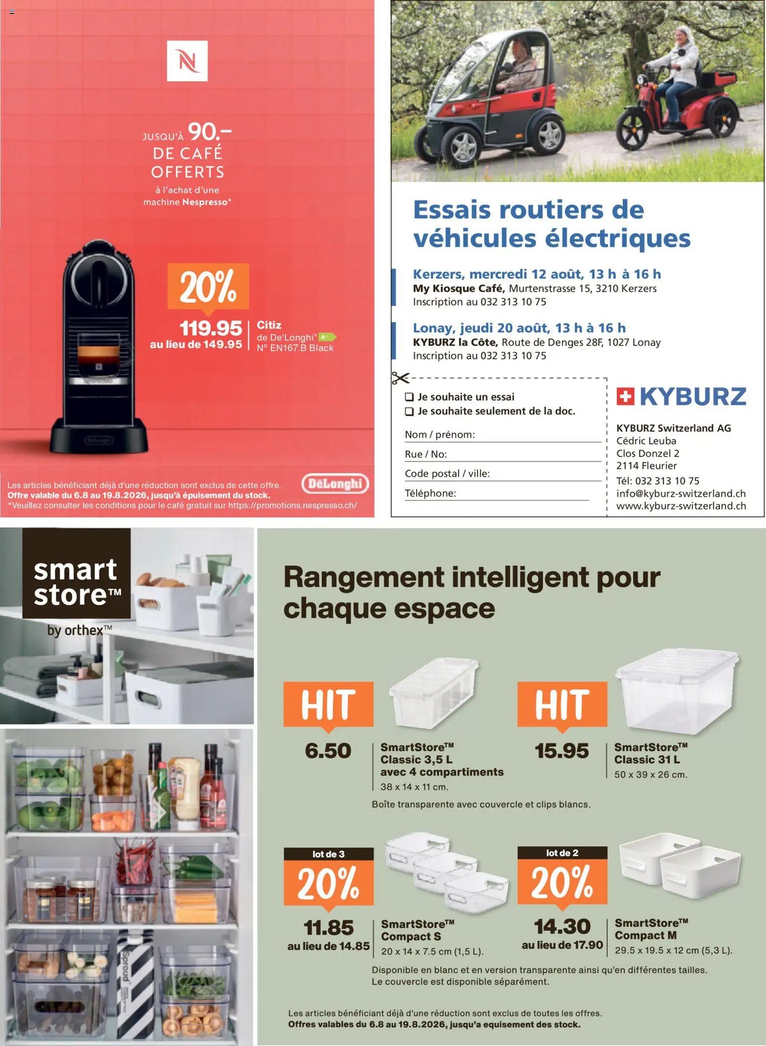 Migros aktionen Magazine FR