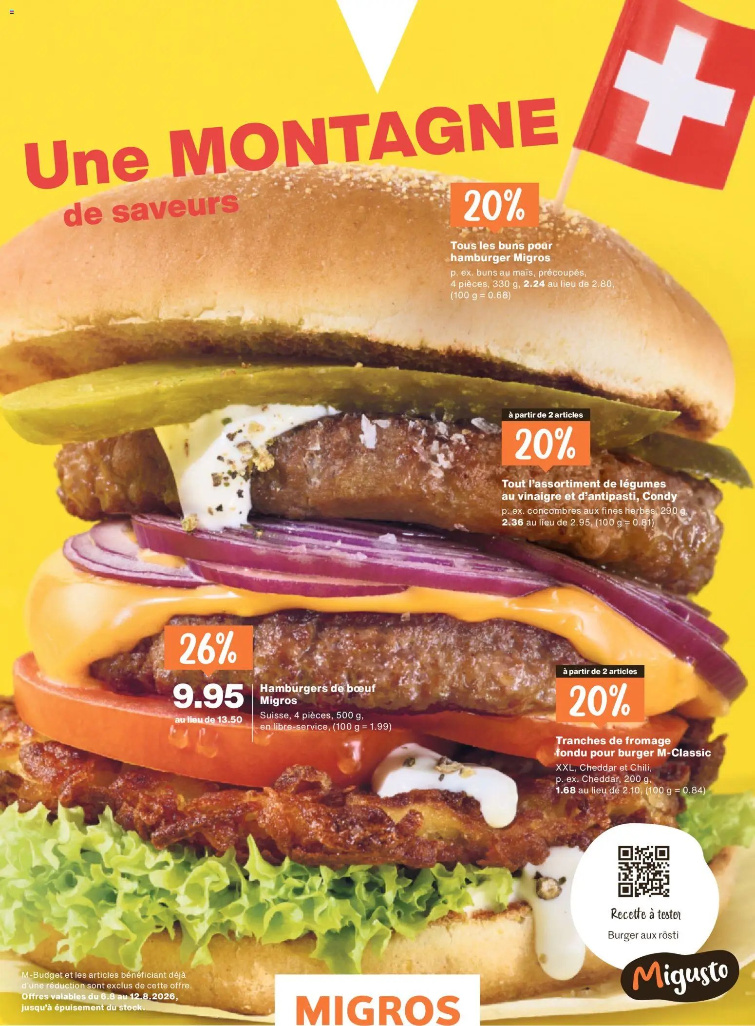 Migros aktionen Magazine FR