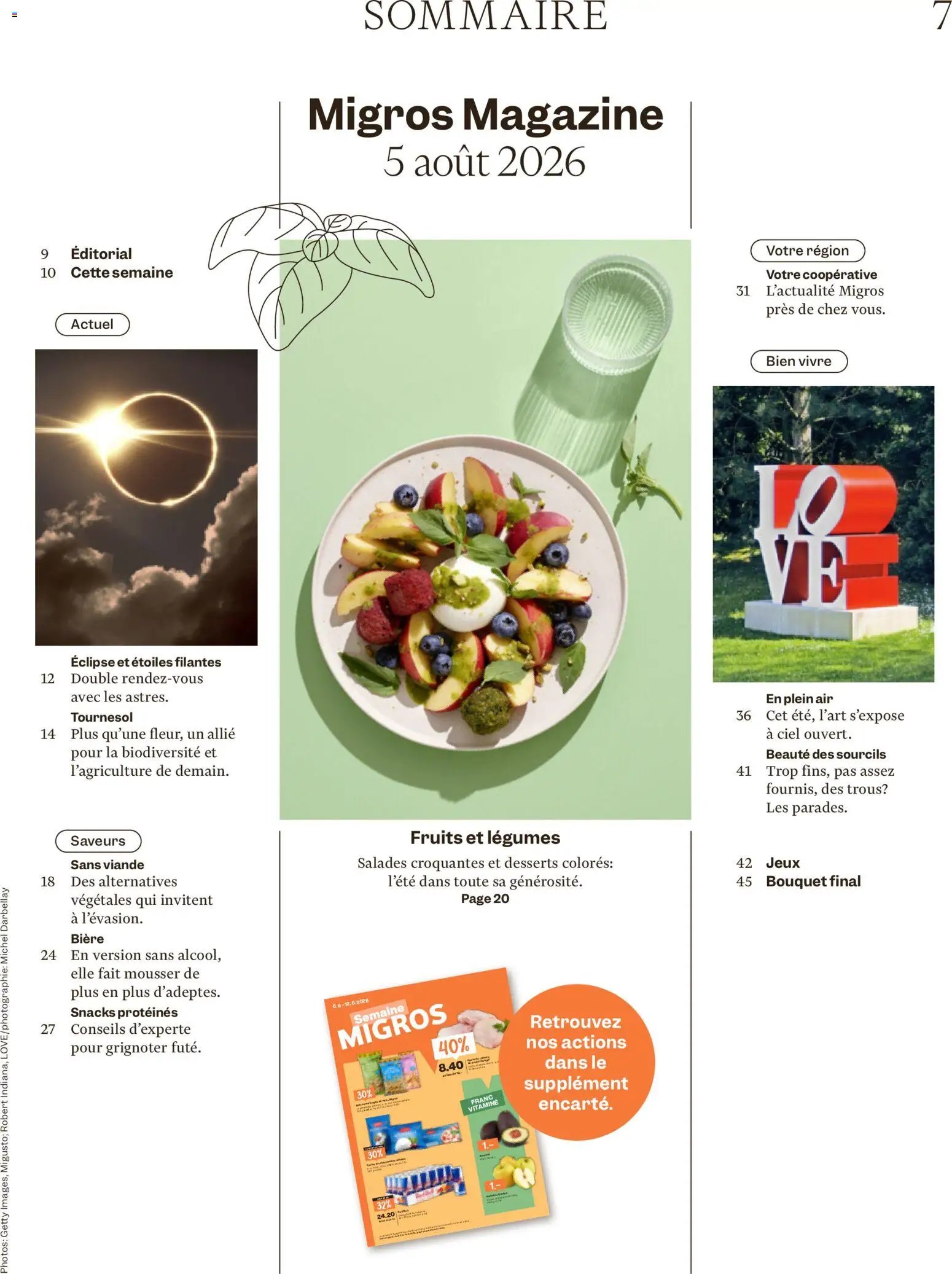 Migros aktionen Magazine FR