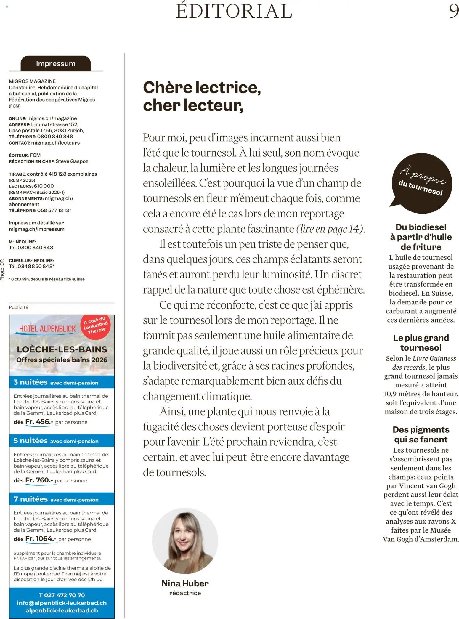 Migros aktionen Magazine FR