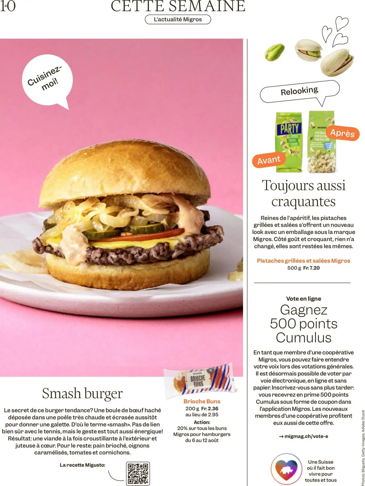 Migros aktionen Magazine FR