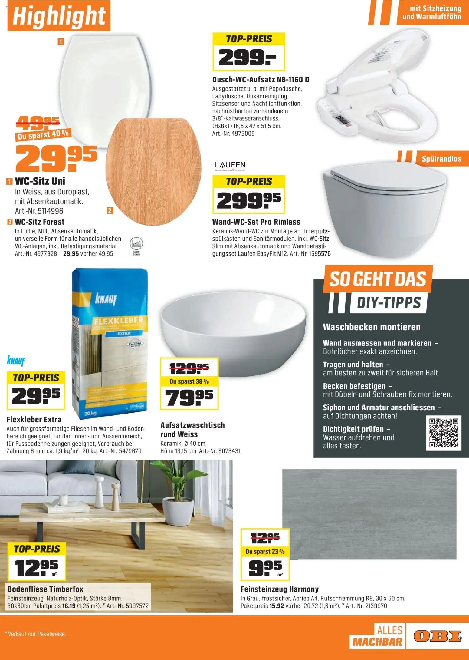 OBI Aktionen (2026-01-10 - 2026-01-31) | 11