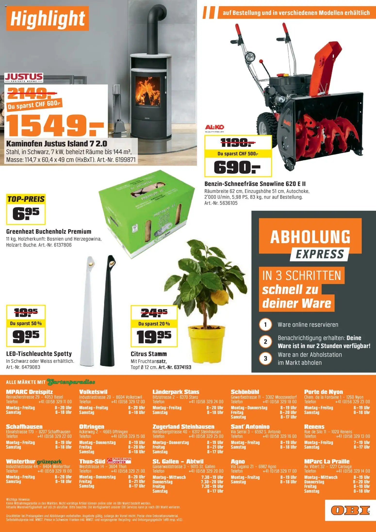 OBI Aktionen (2026-01-10 - 2026-01-31) | 16