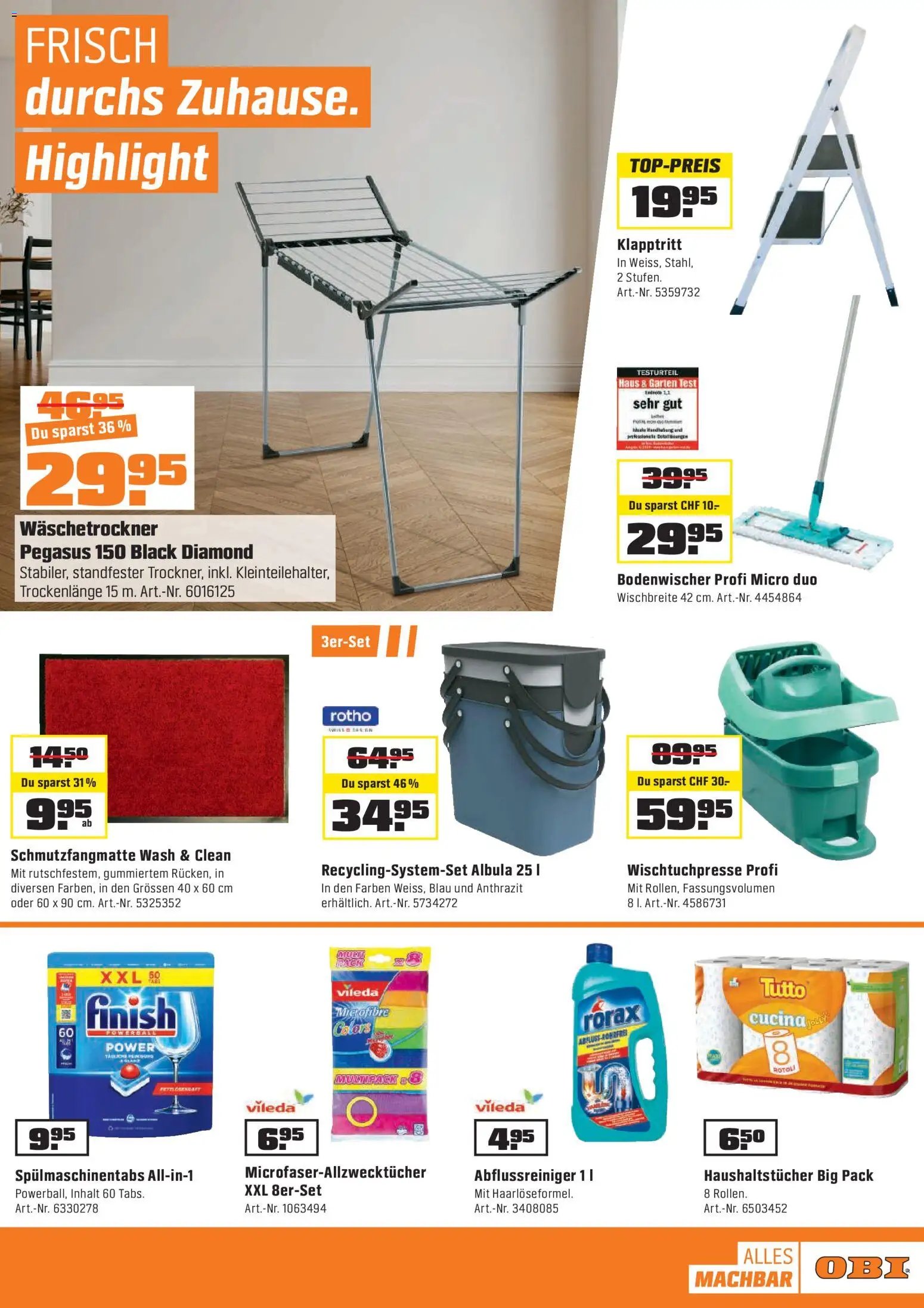 OBI Aktionen (2026-01-10 - 2026-01-31) | 9