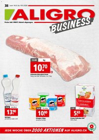 Aligro aktionen Business Schlieren, Gossau SG, Frauenfeld, Rapperswil-Jona, Sargans, Bern