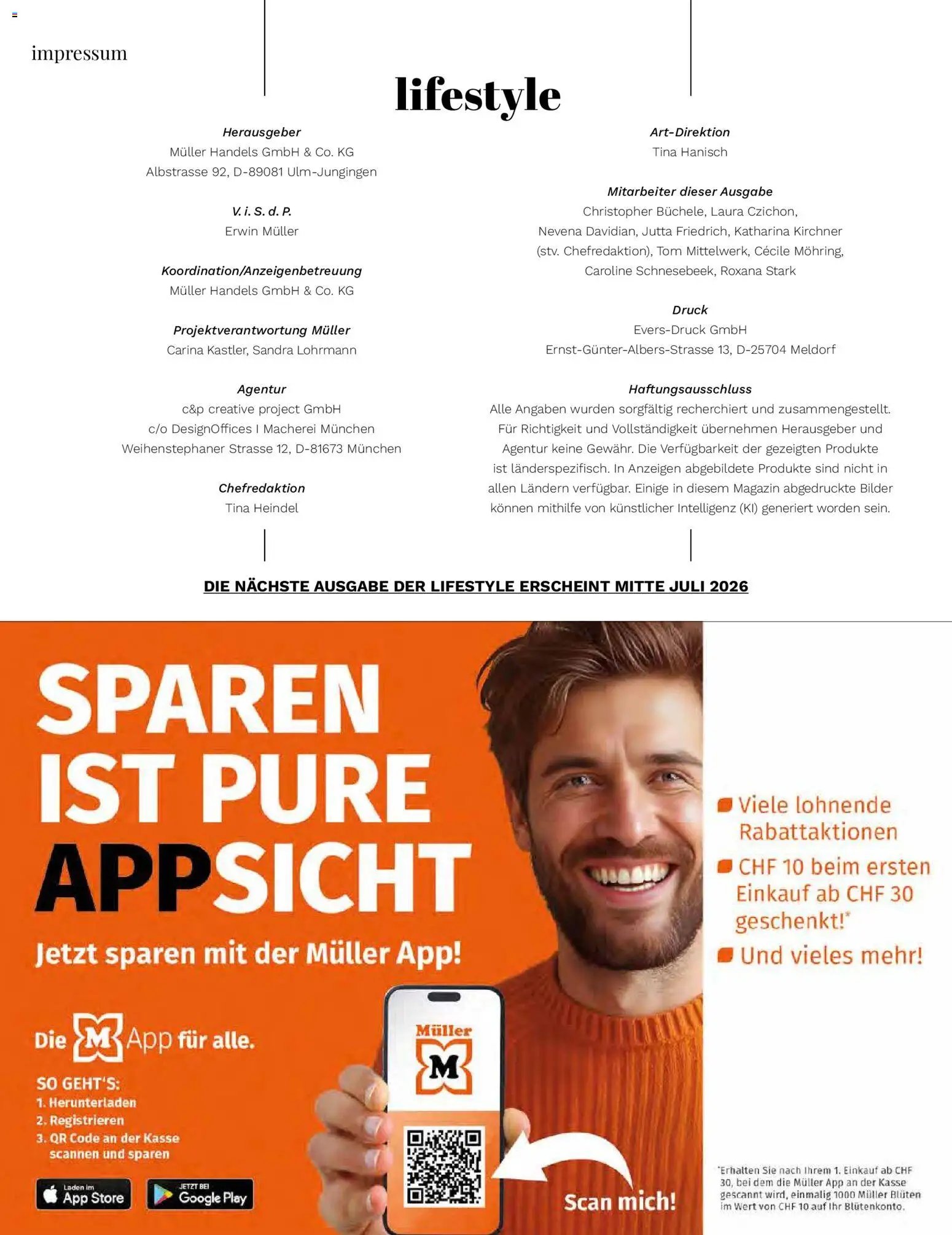 Müller aktionen Magazin (2026-05-15 - 2026-06-30)