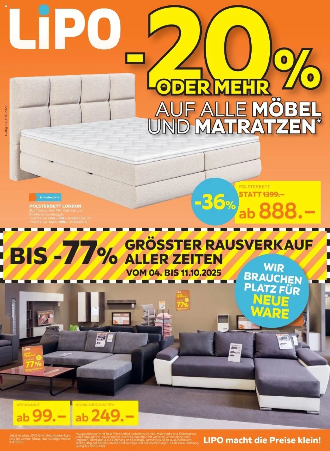 Lipo Aktionen (2025-09-22 - 2025-10-06) | 1
