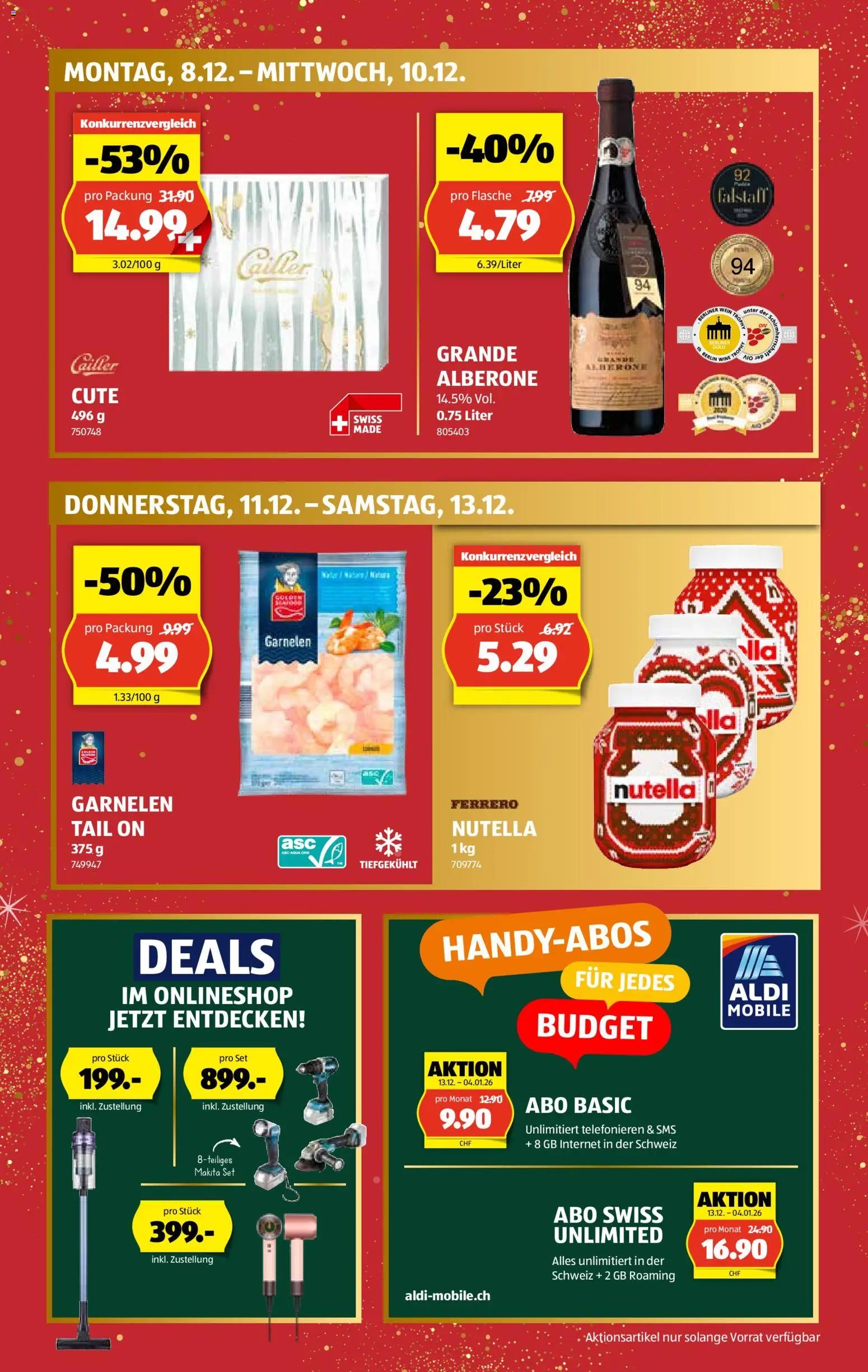 Aldi Aktionen Unsere Weihnachtsdeals (2025-12-01 - 2025-12-13) | 2