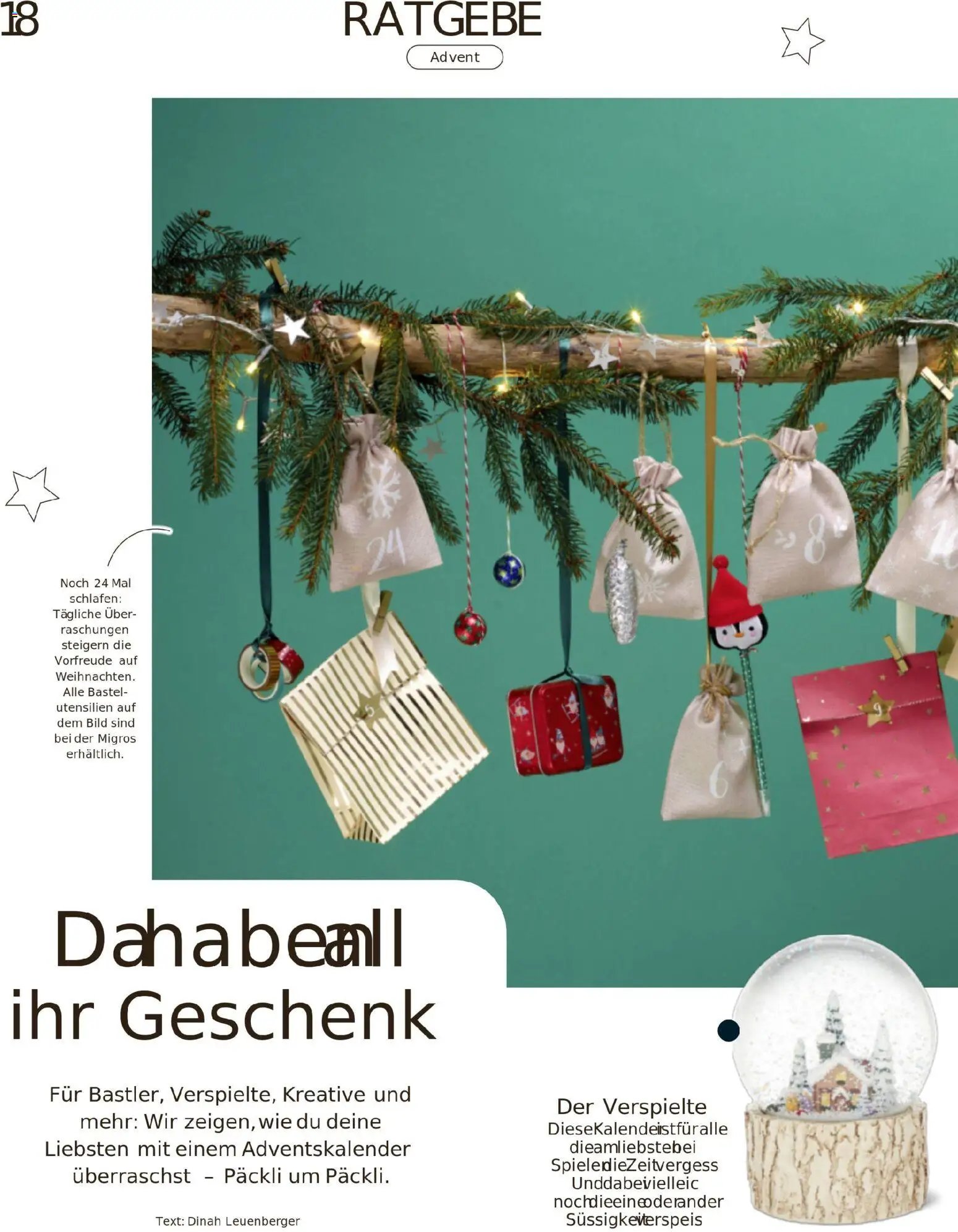 Migros Magazin (2025-11-10 - 2025-11-17) | 18