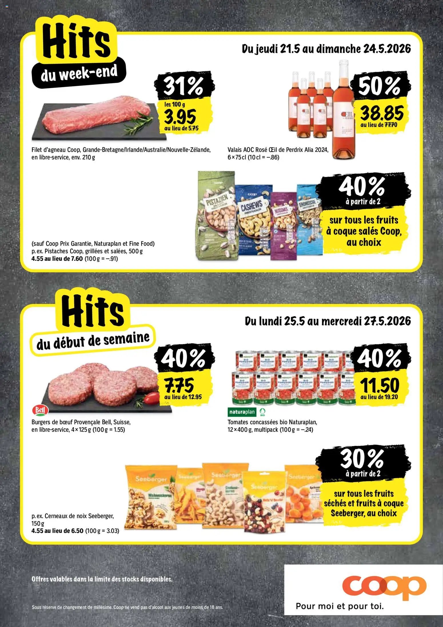 Coop aktionen FR (2026-05-21 - 2026-05-27)