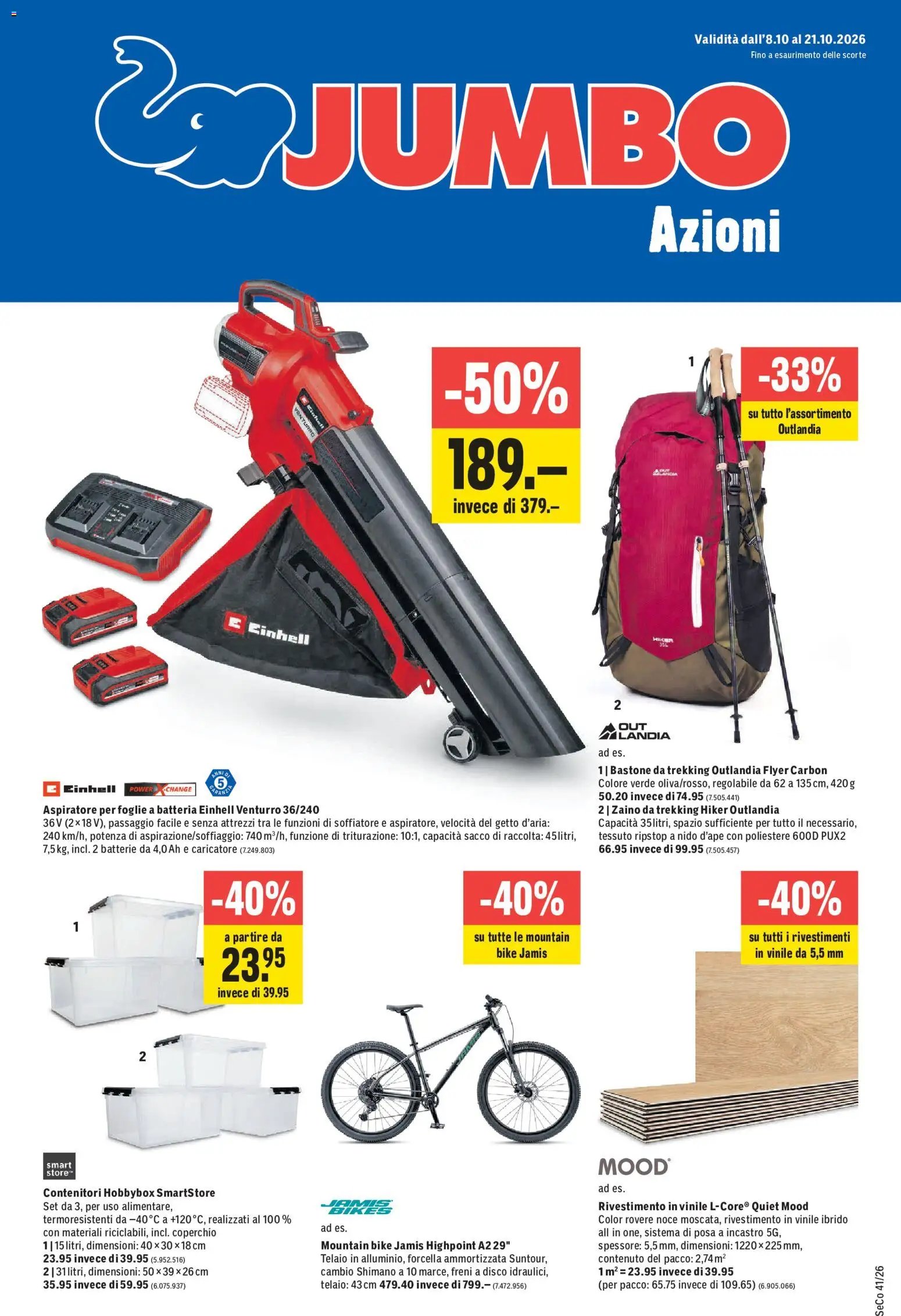 Jumbo aktionen IT