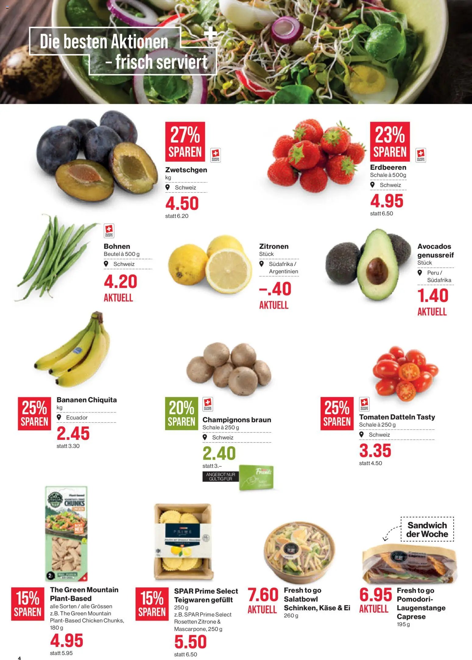 SPAR aktionen