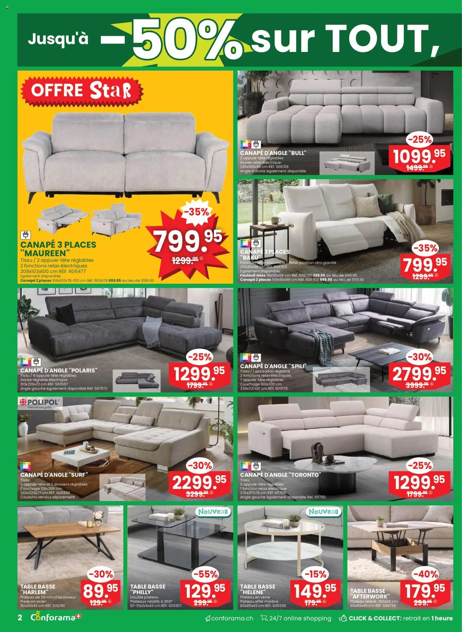 Conforama aktionen Printemps FR (2026-04-01 - 2026-04-14) | 2