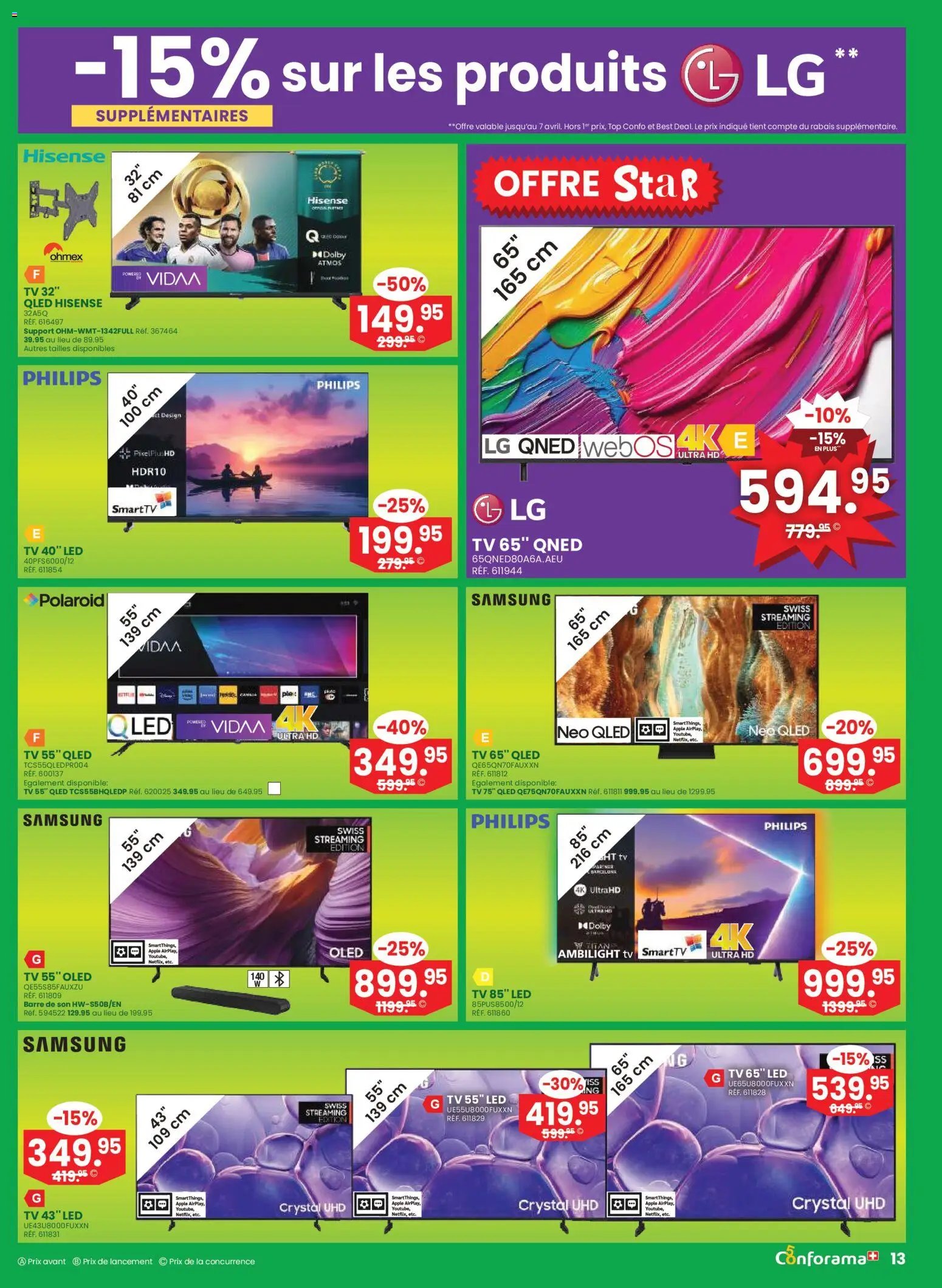 Conforama aktionen Printemps FR (2026-04-01 - 2026-04-14) | 13