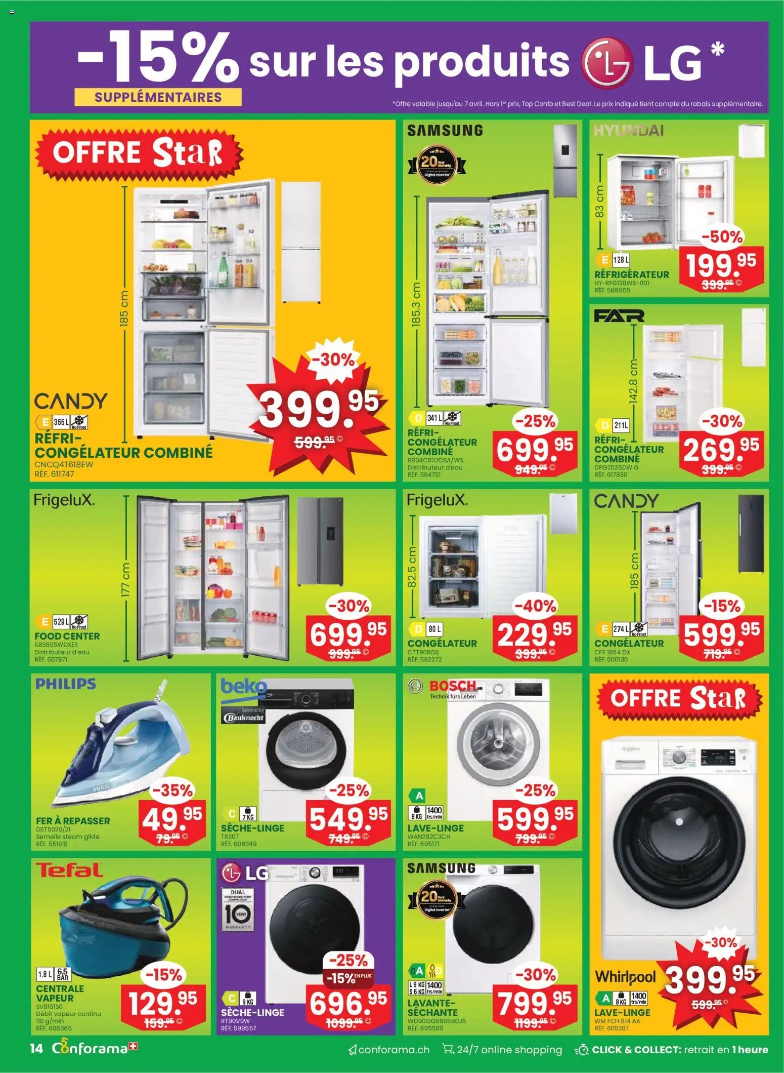 Conforama aktionen Printemps FR (2026-04-01 - 2026-04-14) | 14