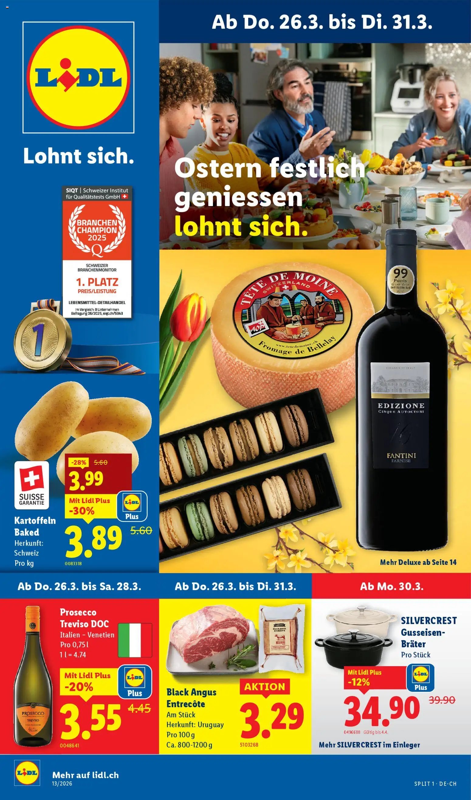 Lidl aktionen (2026-03-26 - 2026-03-31)