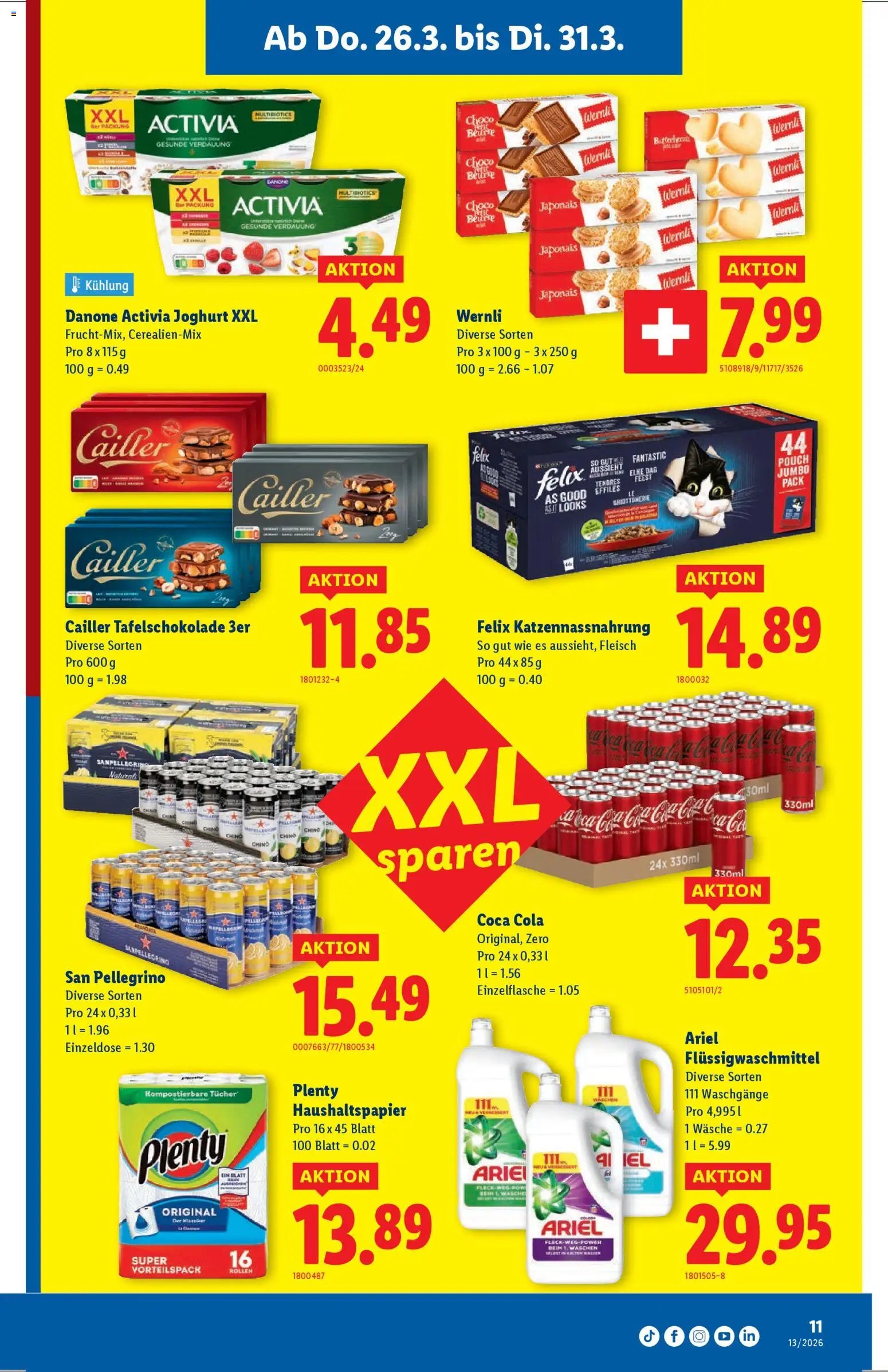 Lidl aktionen (2026-03-26 - 2026-03-31)
