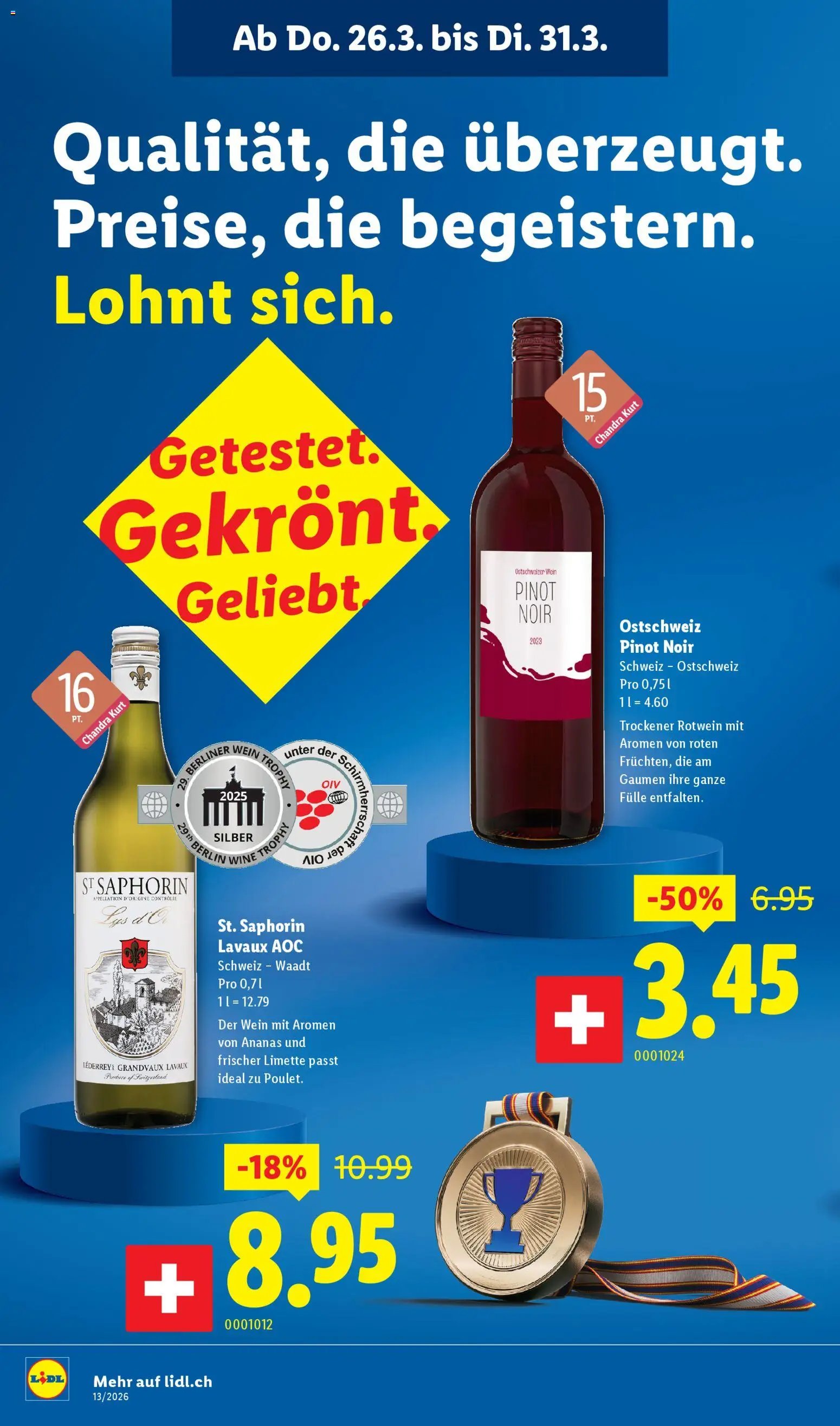 Lidl aktionen (2026-03-26 - 2026-03-31)