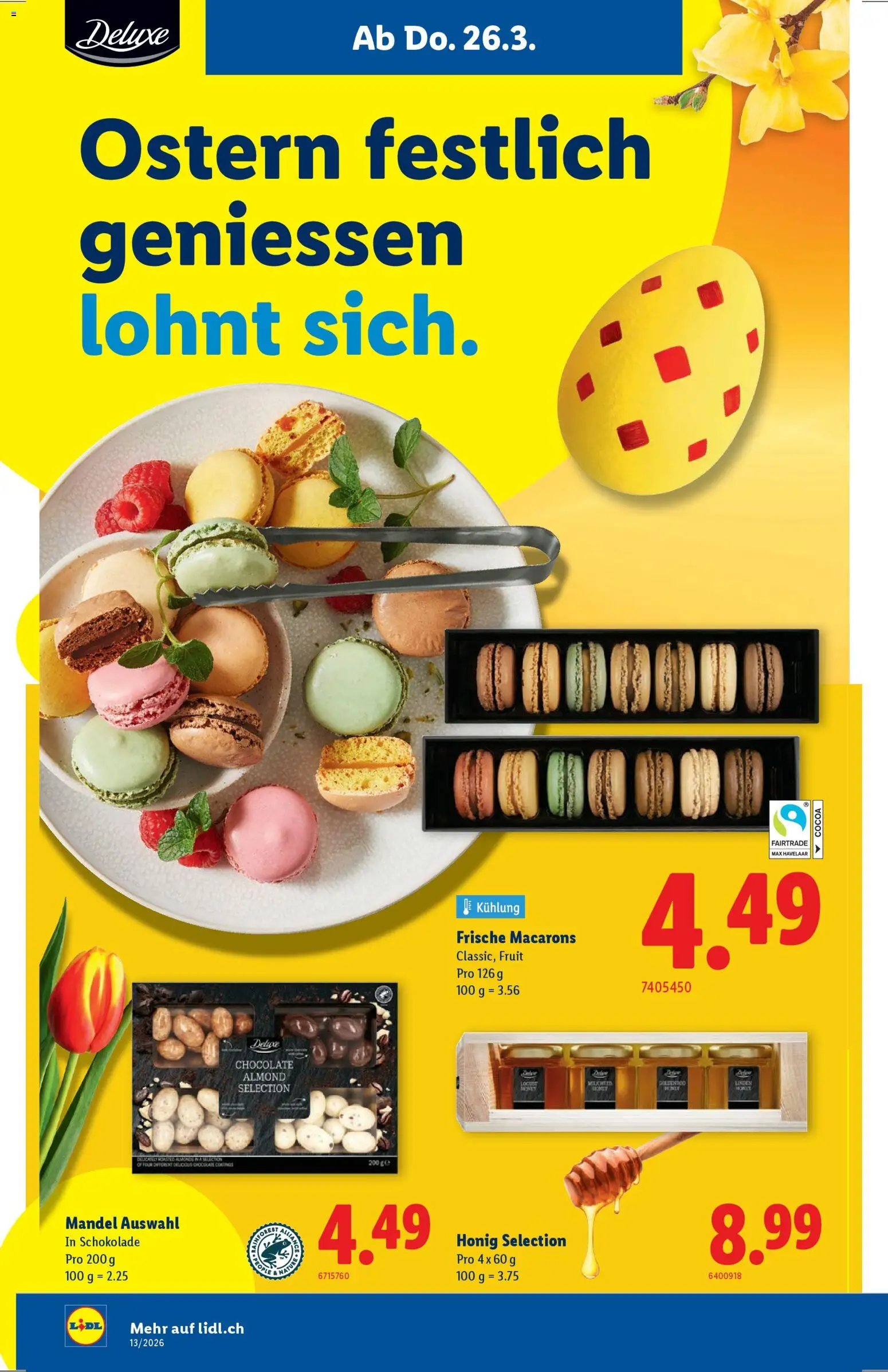 Lidl aktionen (2026-03-26 - 2026-03-31)