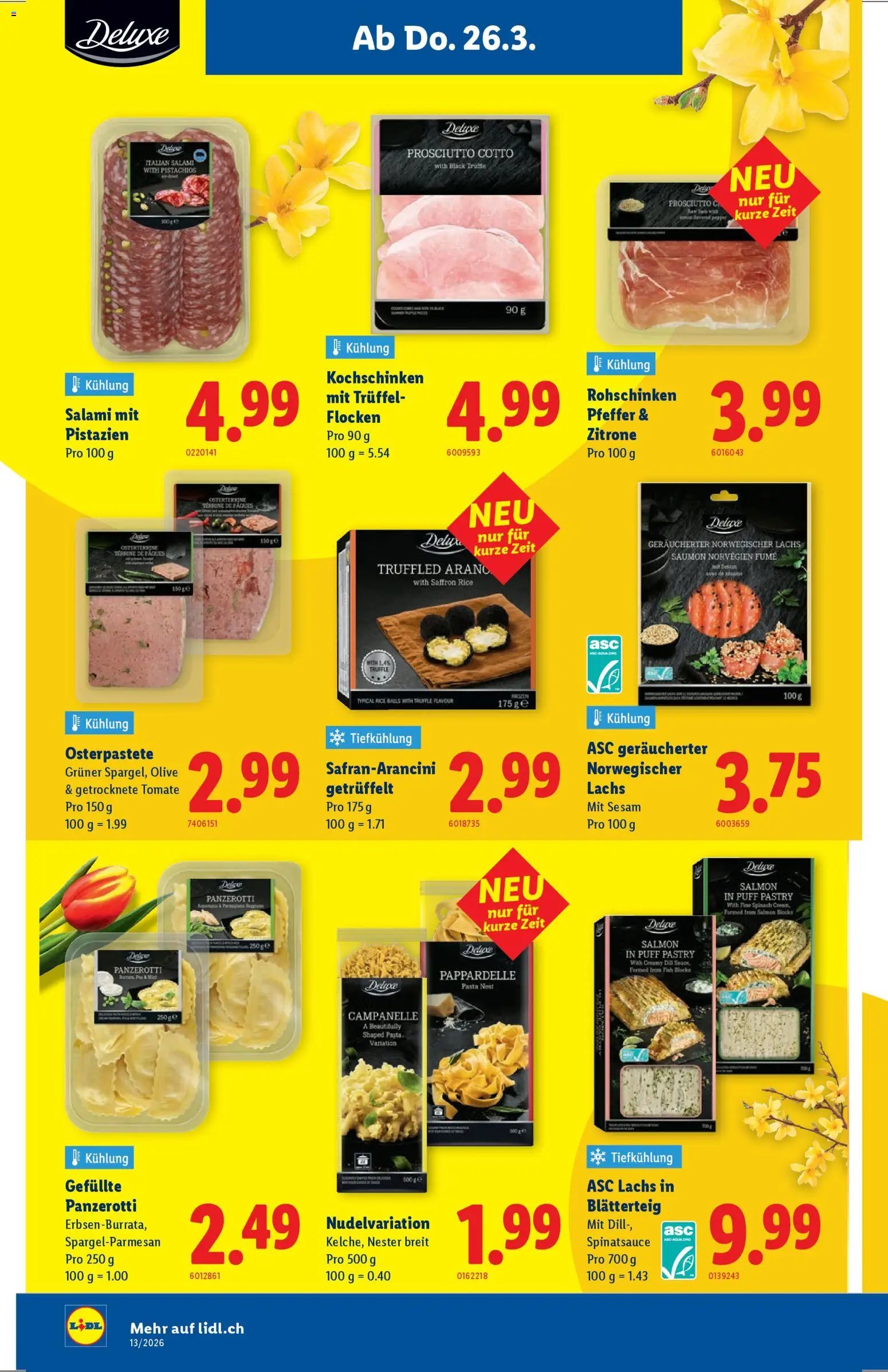 Lidl aktionen (2026-03-26 - 2026-03-31)