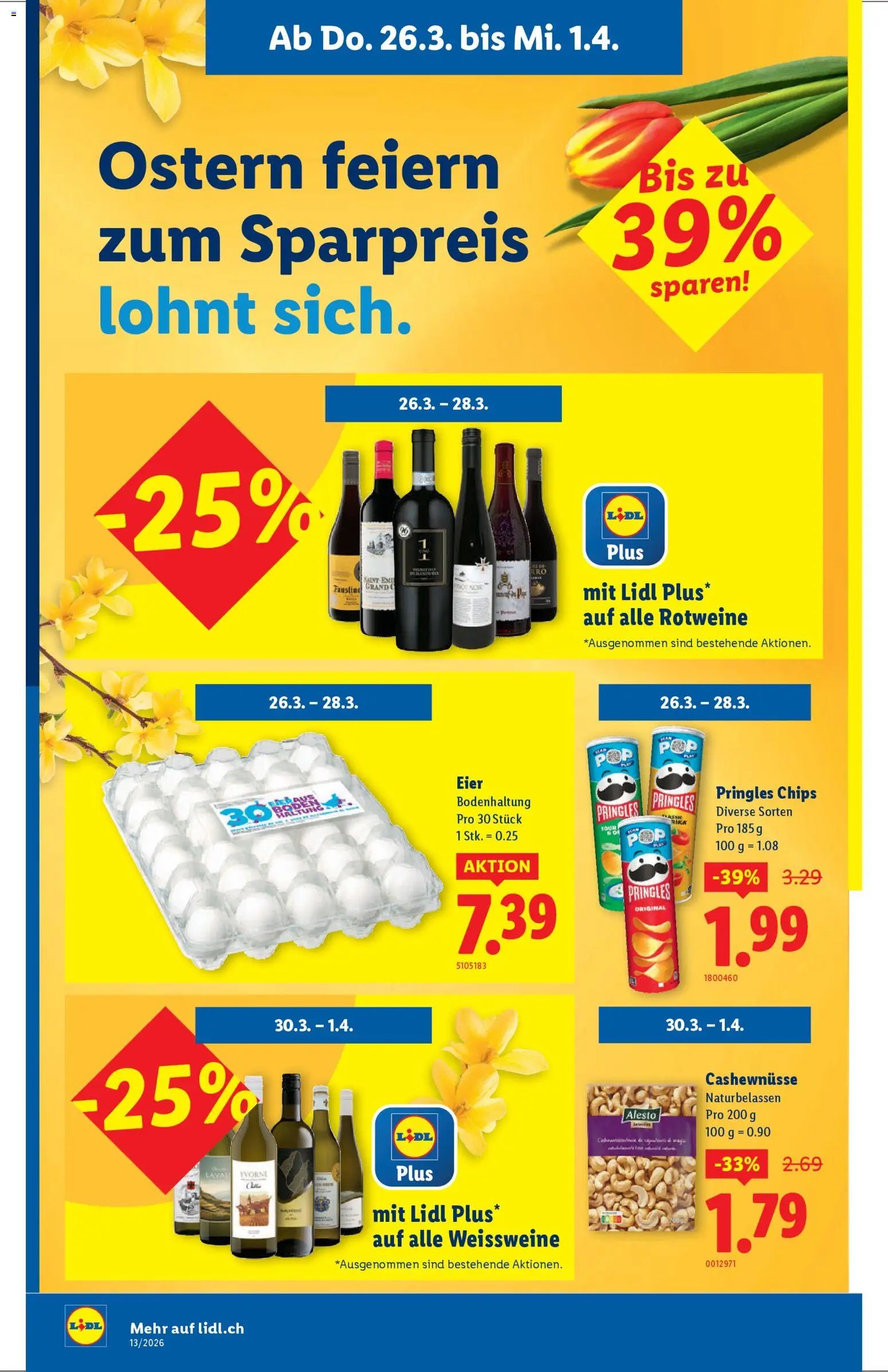 Lidl aktionen (2026-03-26 - 2026-03-31)