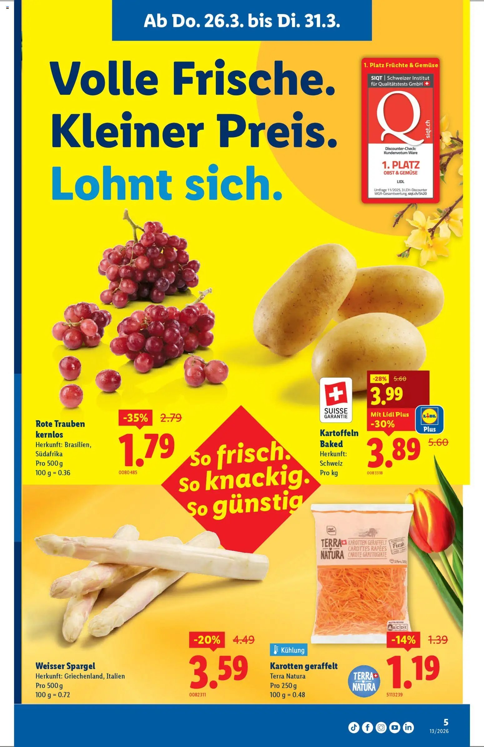 Lidl aktionen (2026-03-26 - 2026-03-31)