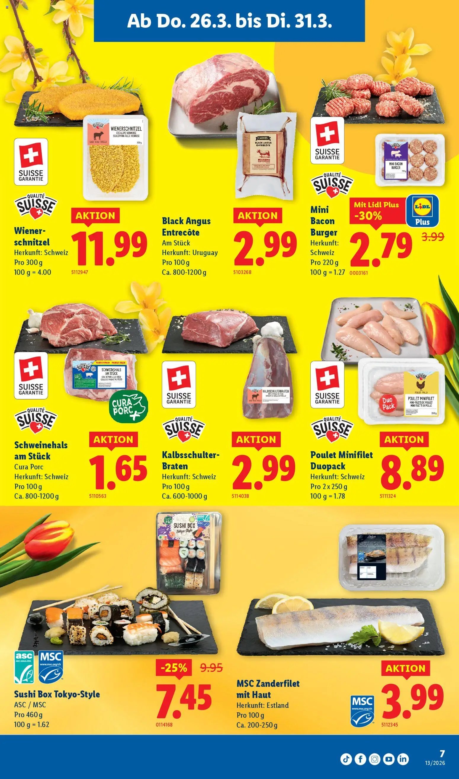 Lidl aktionen (2026-03-26 - 2026-03-31)