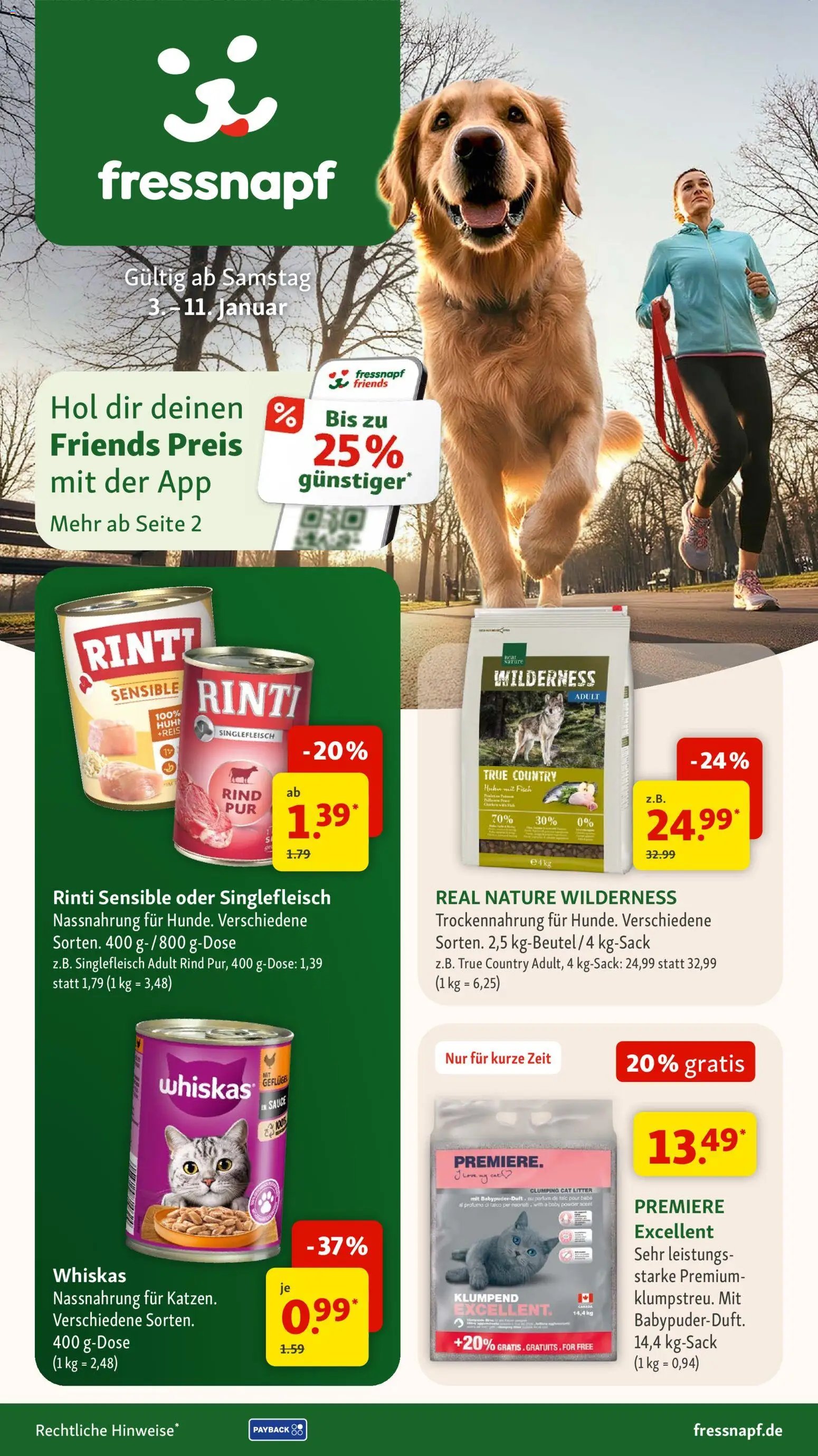 Fressnapf Aktionen (2026-01-03 - 2026-01-11) | 1