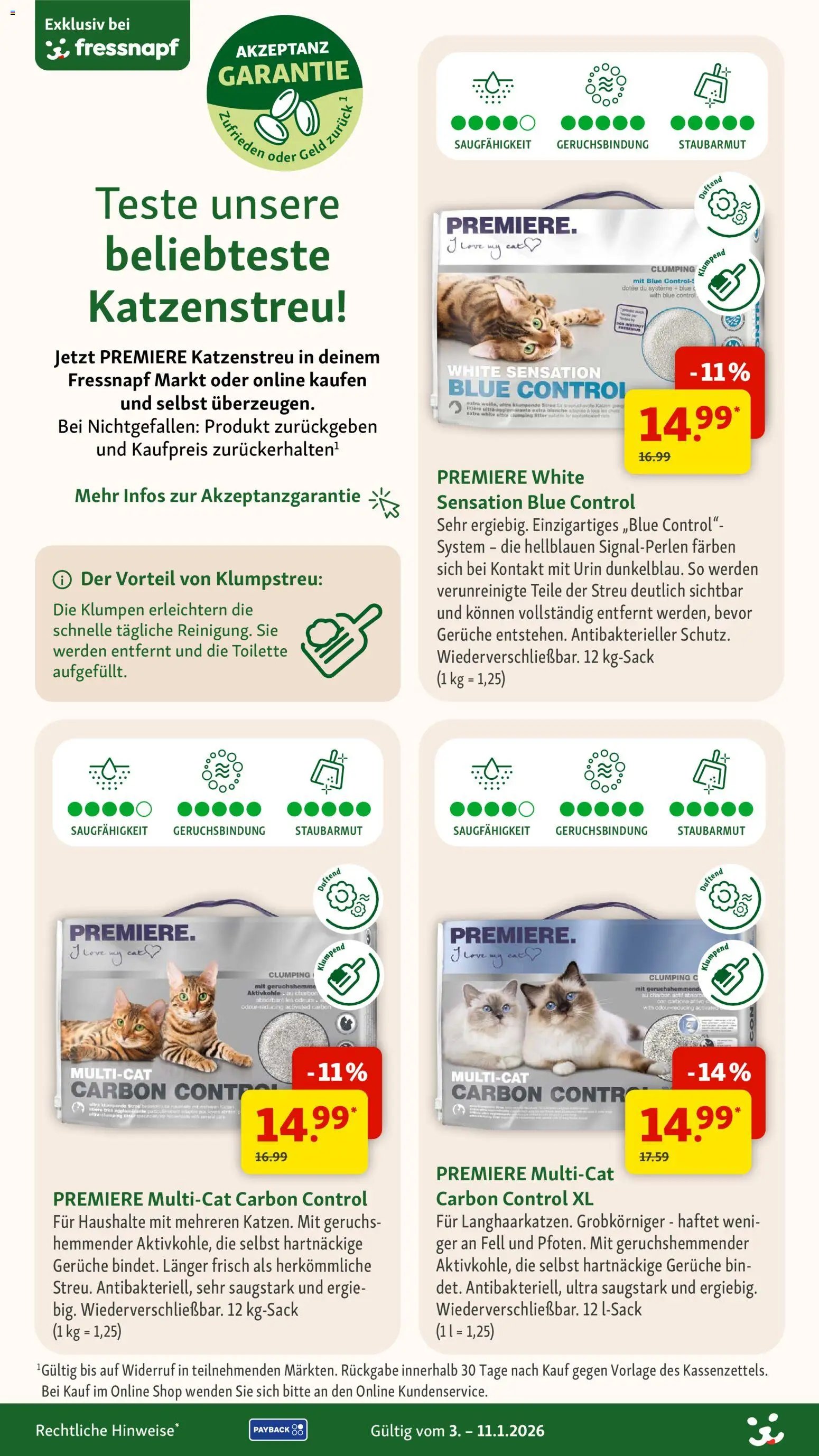 Fressnapf Aktionen (2026-01-03 - 2026-01-11) | 12